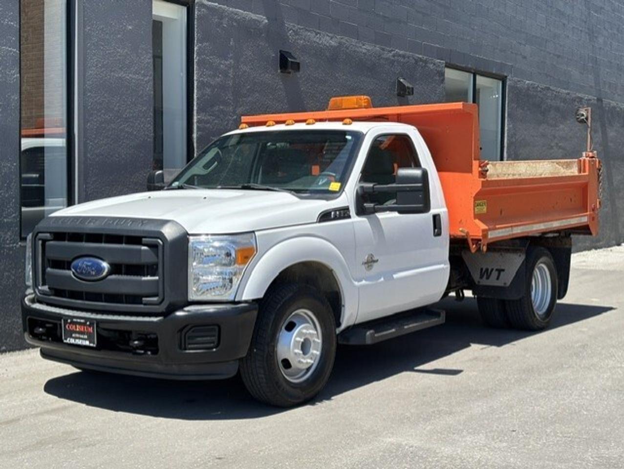 2015 Ford F-350 6.7L POWER STROKE DIESEL-9' DUMP BOX-DUALLY-1OWNER Photo