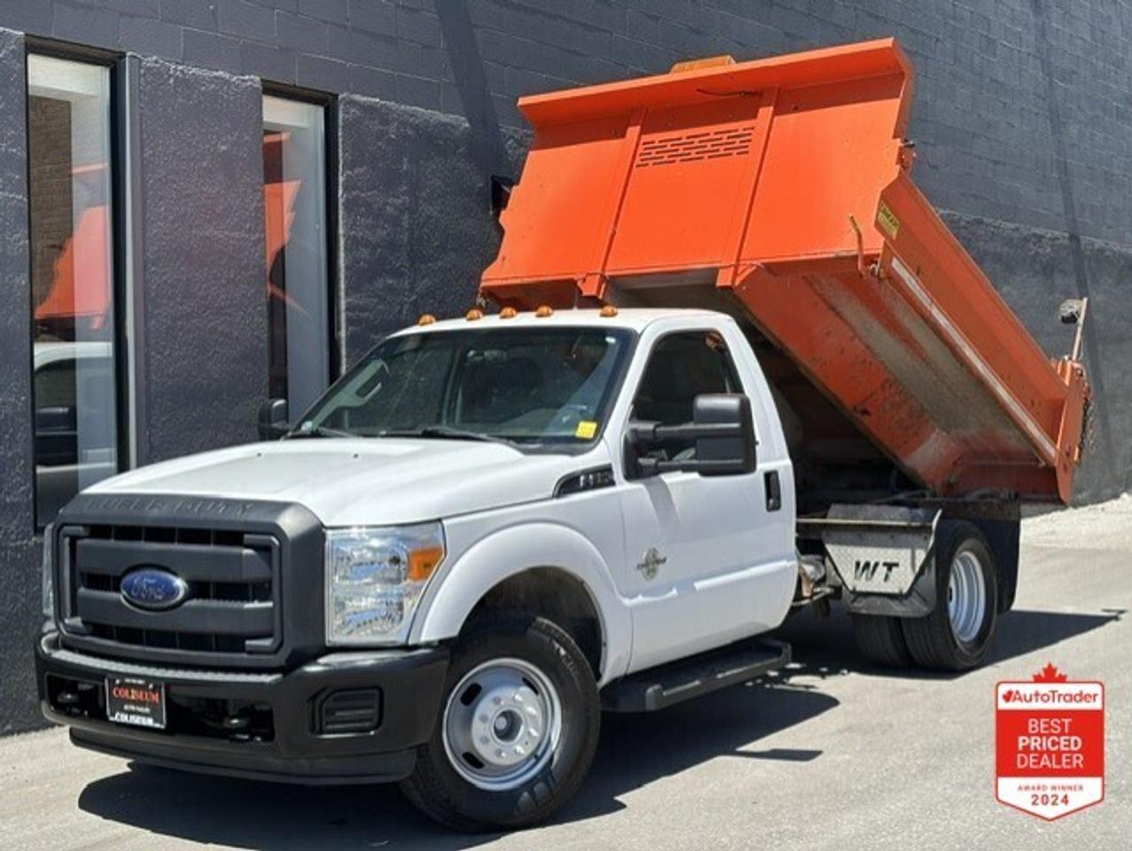 2015 Ford F-350 6.7L POWER STROKE DIESEL-9' DUMP BOX-DUALLY-1OWNER Photo0
