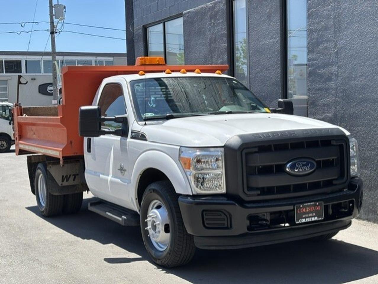 2015 Ford F-350 6.7L POWER STROKE DIESEL-9' DUMP BOX-DUALLY-1OWNER Photo
