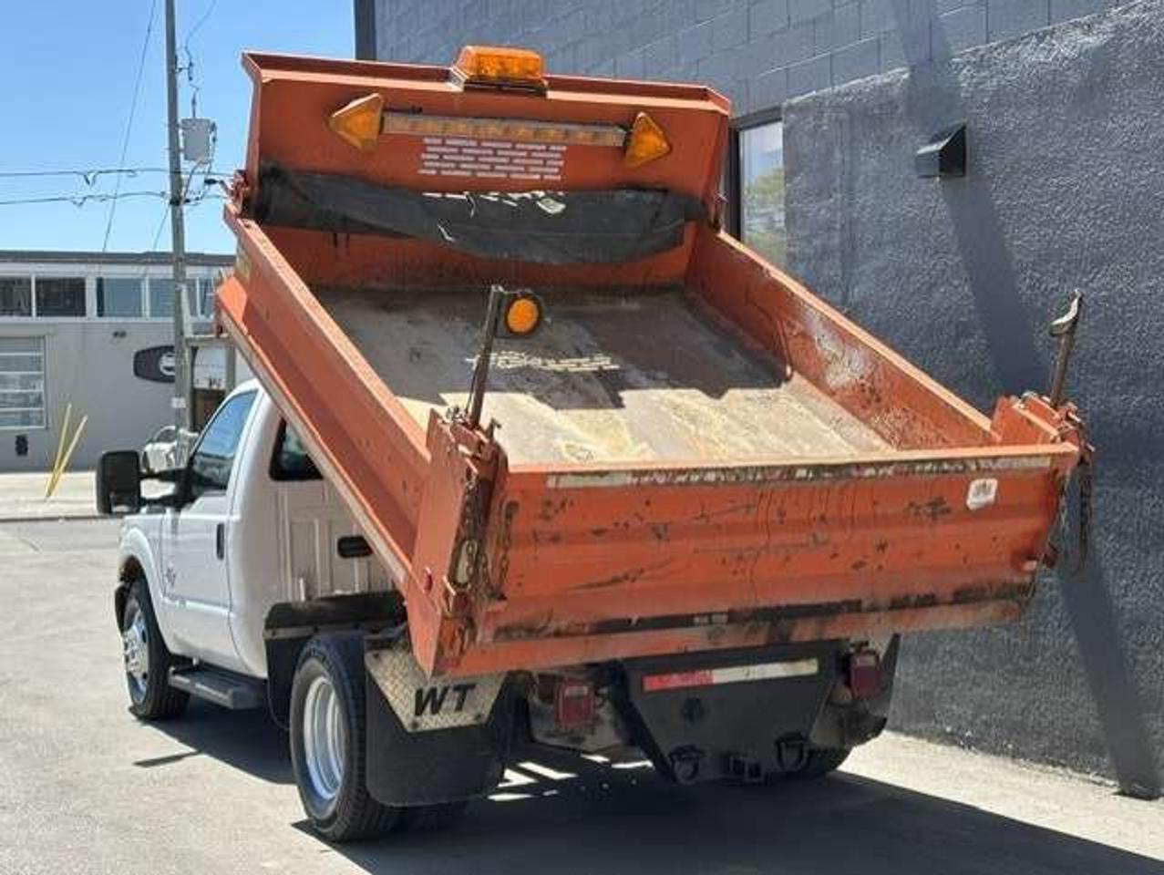 2015 Ford F-350 6.7L POWER STROKE DIESEL-9' DUMP BOX-DUALLY-1OWNER Photo