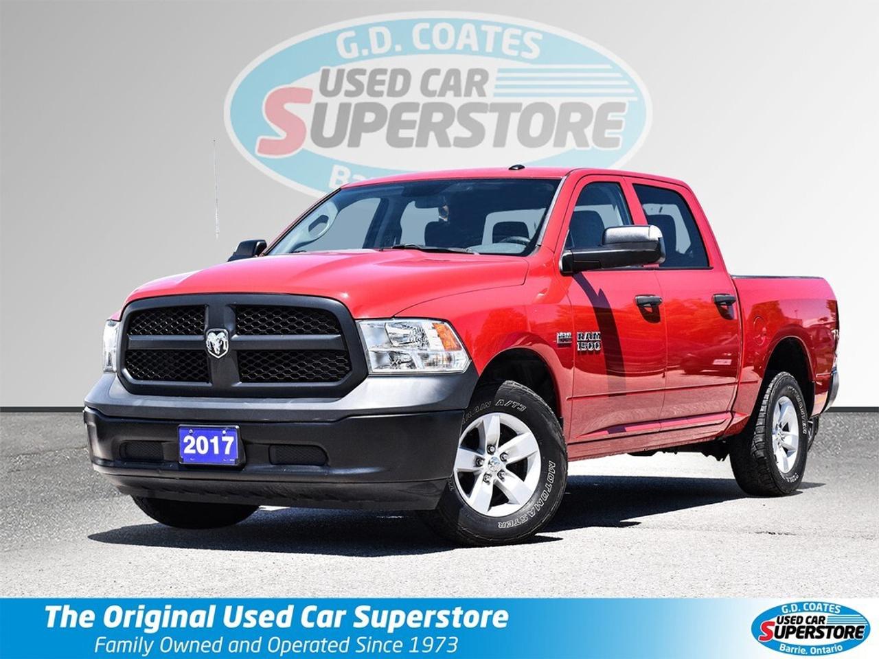 2017 RAM 1500 Crew Cab Tradesman 4x4 ~HEMI ~Bluetooth ~Alloys Photo