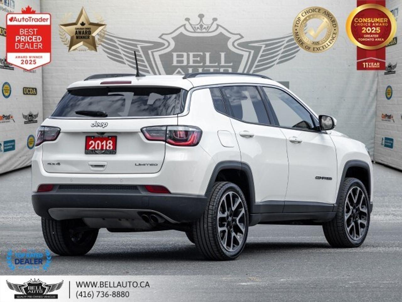 2018 Jeep Compass Limited   NAVI   B.CAM   PANO   BEATS   ONEOWNER Photo