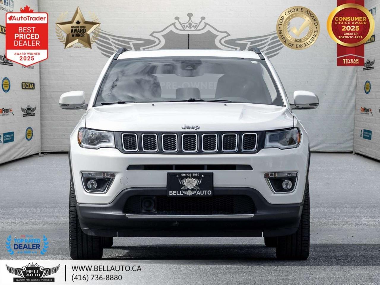 2018 Jeep Compass Limited   NAVI   B.CAM   PANO   BEATS   ONEOWNER   NOACCIDENT Photo5