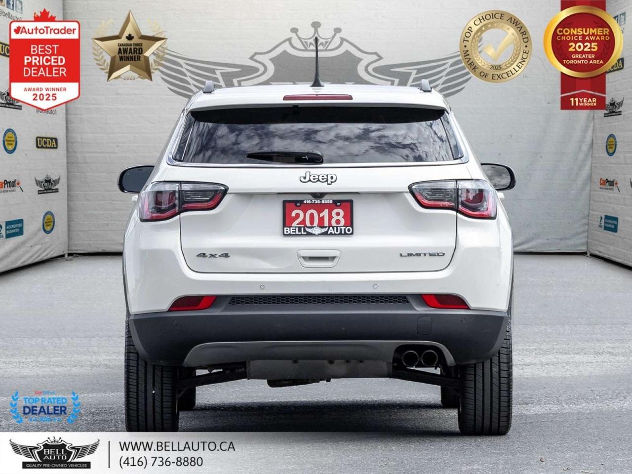 2018 Jeep Compass Limited   NAVI   B.CAM   PANO   BEATS   ONEOWNER   NOACCIDENT Photo