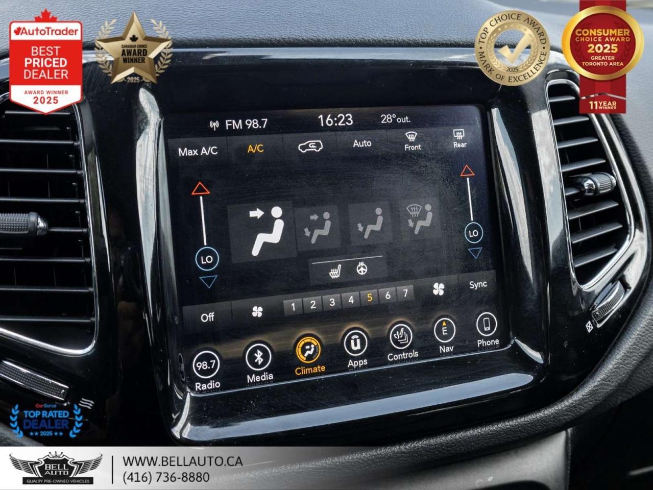 2018 Jeep Compass Limited   NAVI   B.CAM   PANO   BEATS   ONEOWNER   NOACCIDENT Photo