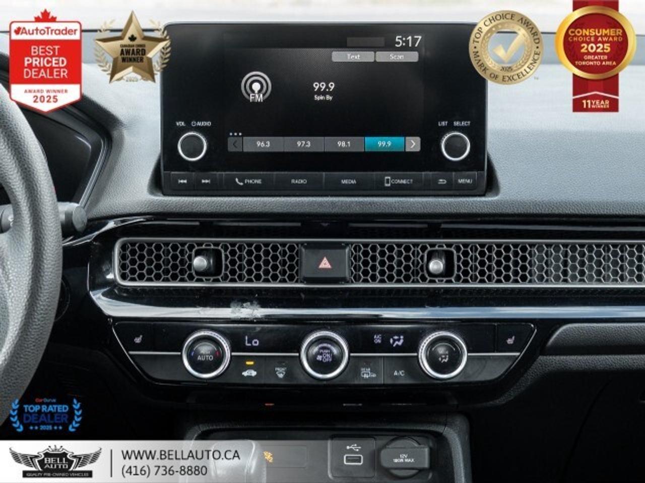 2022 Honda Civic Sedan LX   CARPLAY   B.CAM   ONEOWNER   NOACCIDENT Photo