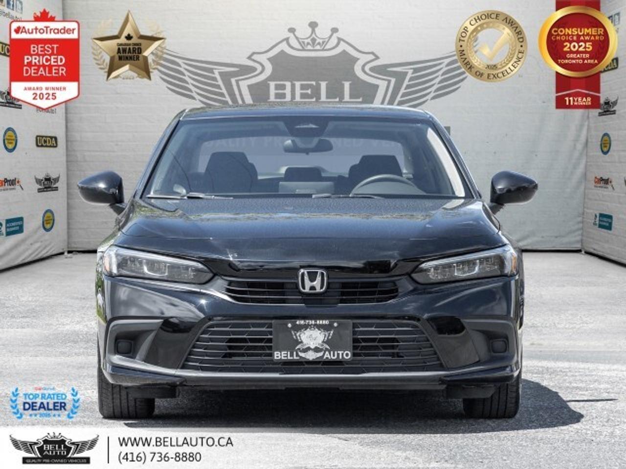 2022 Honda Civic Sedan LX   CARPLAY   B.CAM   HTDSEATS   HONDA.CRTFD   NO Photo