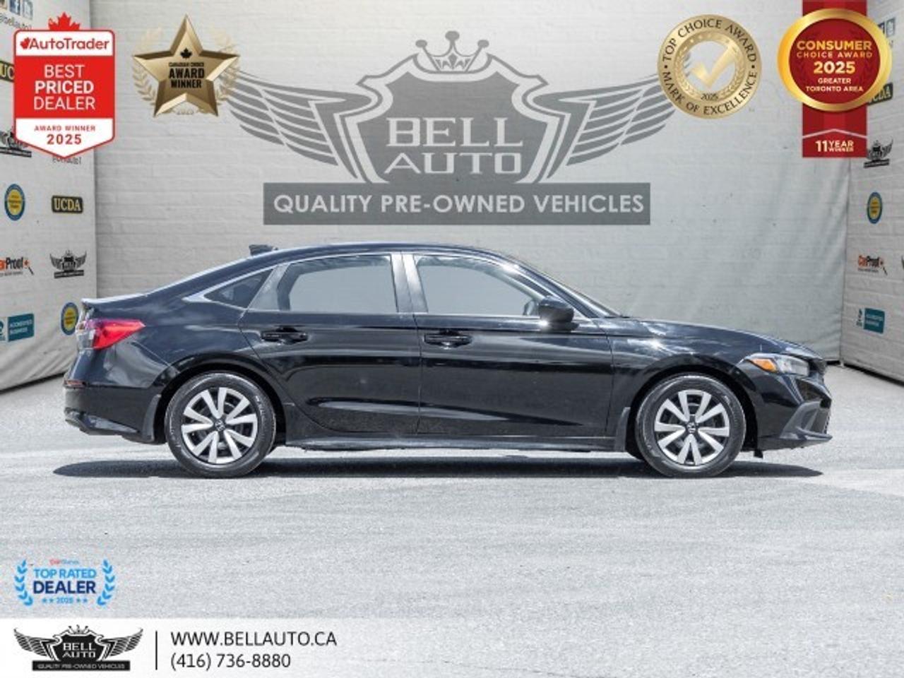 2022 Honda Civic Sedan LX   CARPLAY   B.CAM   HTDSEATS   HONDA.CRTFD   NO Photo
