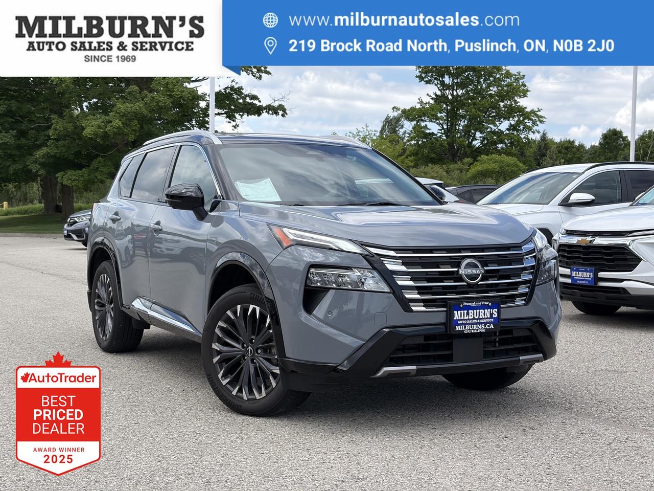 2024 Nissan Rogue Platinum AWD   Nav.   Pano Roof   Leather   HUD Photo0