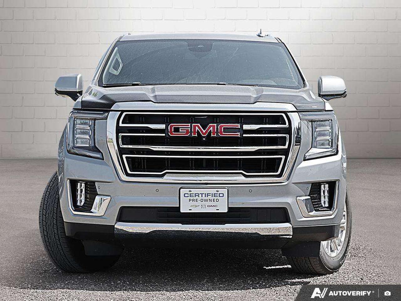 2023 GMC Yukon SLT, 5.3L V8, 4X4, LEATHER, ALLOYS, BOSE, 7-PASSENGER, MACMASTER ORIGINAL, 1-OWNER, CERTIFIED PREOWNED! Photo