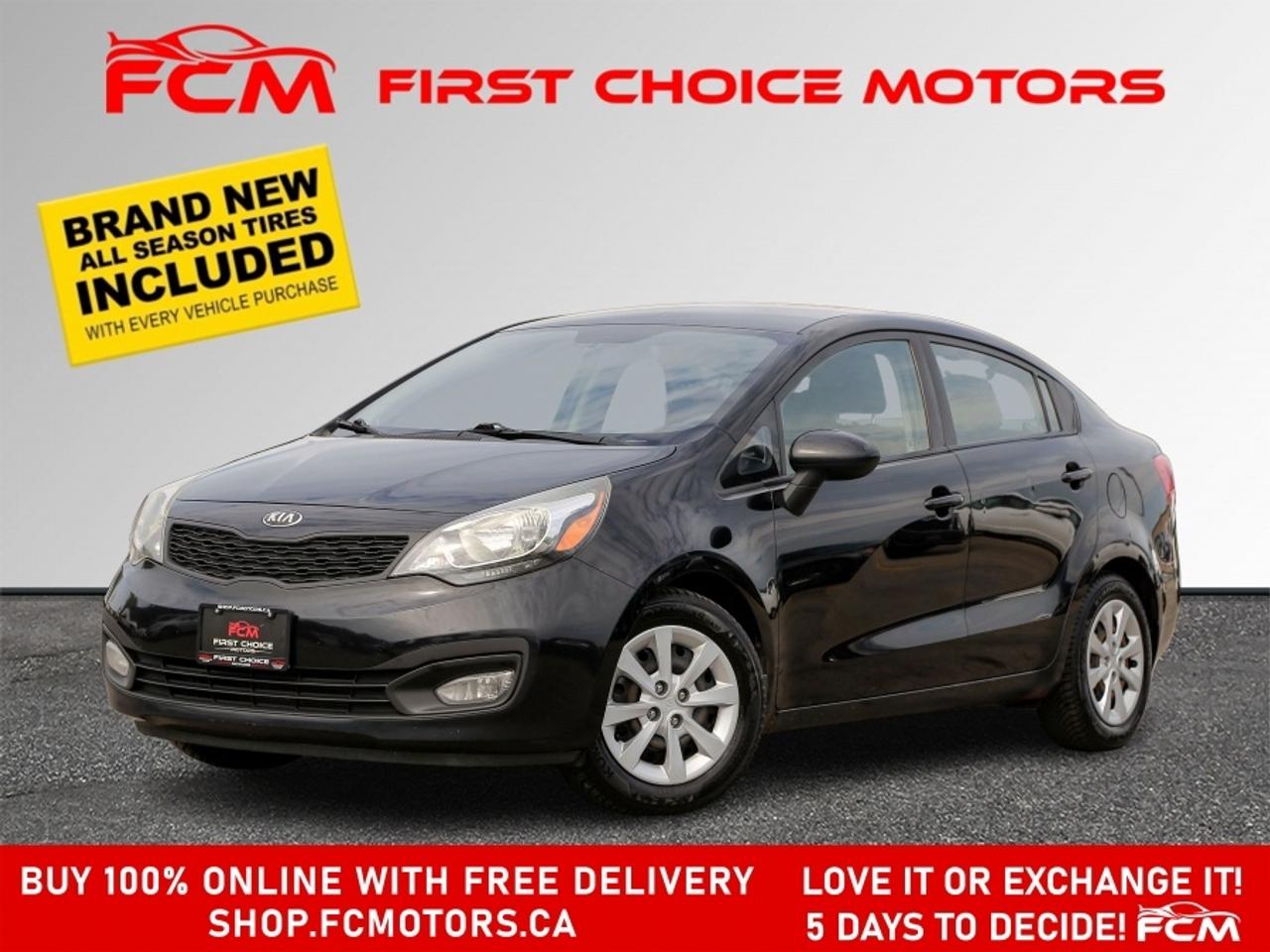 2013 Kia Rio LX ~MANUAL, FULLY CERTIFIED WITH WARRANTY!!!!~ Photo