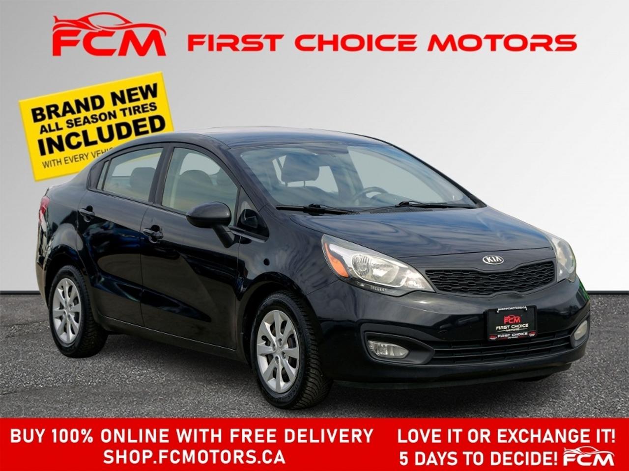 2013 Kia Rio LX ~MANUAL, FULLY CERTIFIED WITH WARRANTY!!!!~ Photo