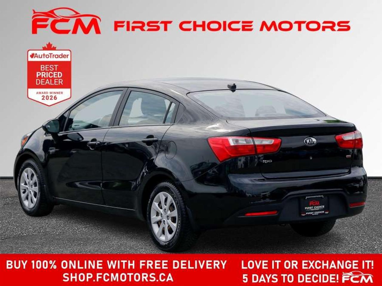 2013 Kia Rio LX   FULLY CERTIFIED WITH WARRANTY Photo