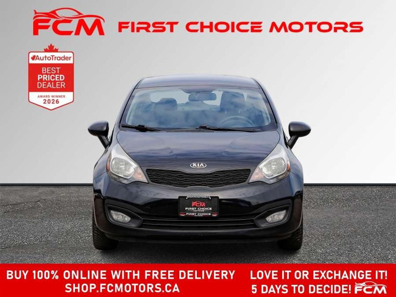 2013 Kia Rio LX   FULLY CERTIFIED WITH WARRANTY Photo