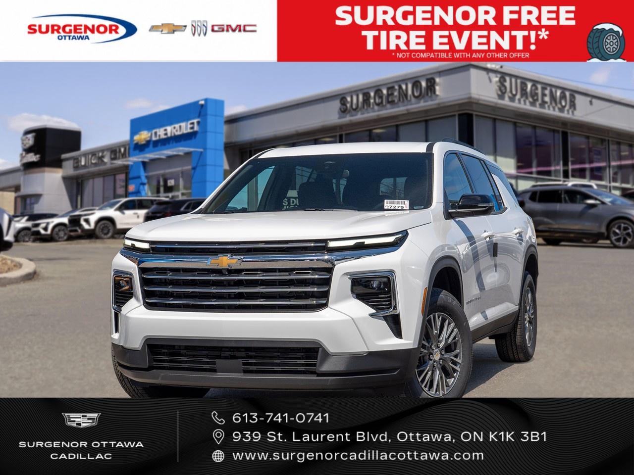 2026 Chevrolet Traverse AWD 4dr LT Photo