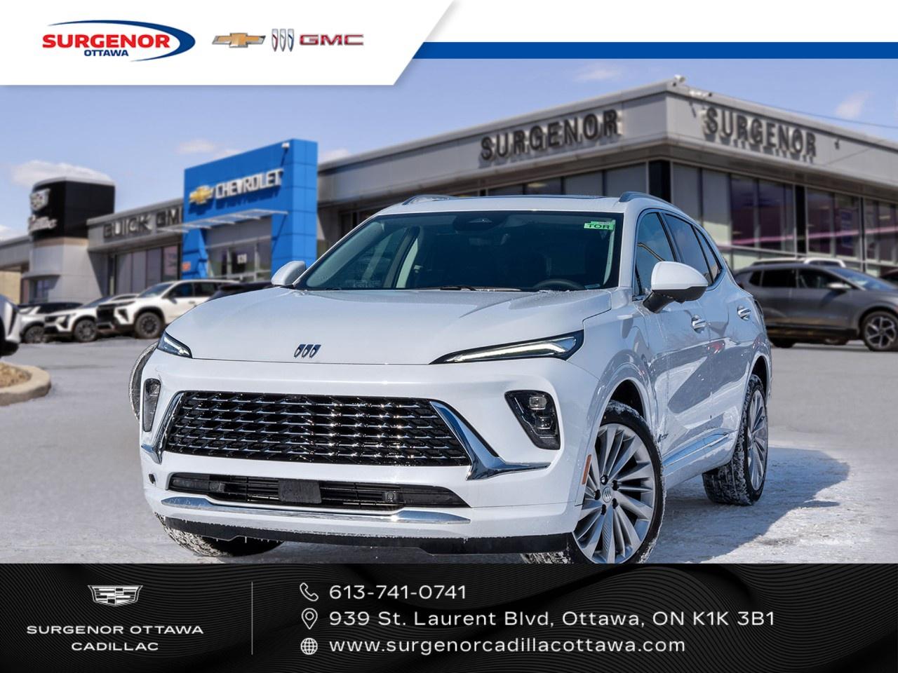 <p>Introducing the new 2026 Buick Envision Avenir in a stunning white, equipped with an Automatic Transmission and AWD drivetrain for a smooth and controlled driving experience. This SUV combines elegance with performance, making it ideal for any road or weather condition.</p><p>The exterior of the Buick Envision Avenir is characterized by its sleek white finish and sophisticated lines. Step inside to find a luxurious black interior featuring leather seats and a user-friendly layout, ensuring comfort and style in every journey. The Avenir comes with a plethora of features such as a sunroof, alloy wheels, and a power liftgate to enhance your driving pleasure.</p><p>Stay connected and secure with state-of-the-art technology including a heads-up display, navigation system, and smart device integration. Safety is paramount with features like adaptive cruise control, lane assist, parking sensors, and a backup camera, all designed to give you peace of mind on the road.</p><p>This vehicle is perfect for families or individuals who value luxury, technology, and safety in their daily drive. Contact us today to learn more about the 2026 Buick Envision Avenir, and take your driving experience to new heights.</p>