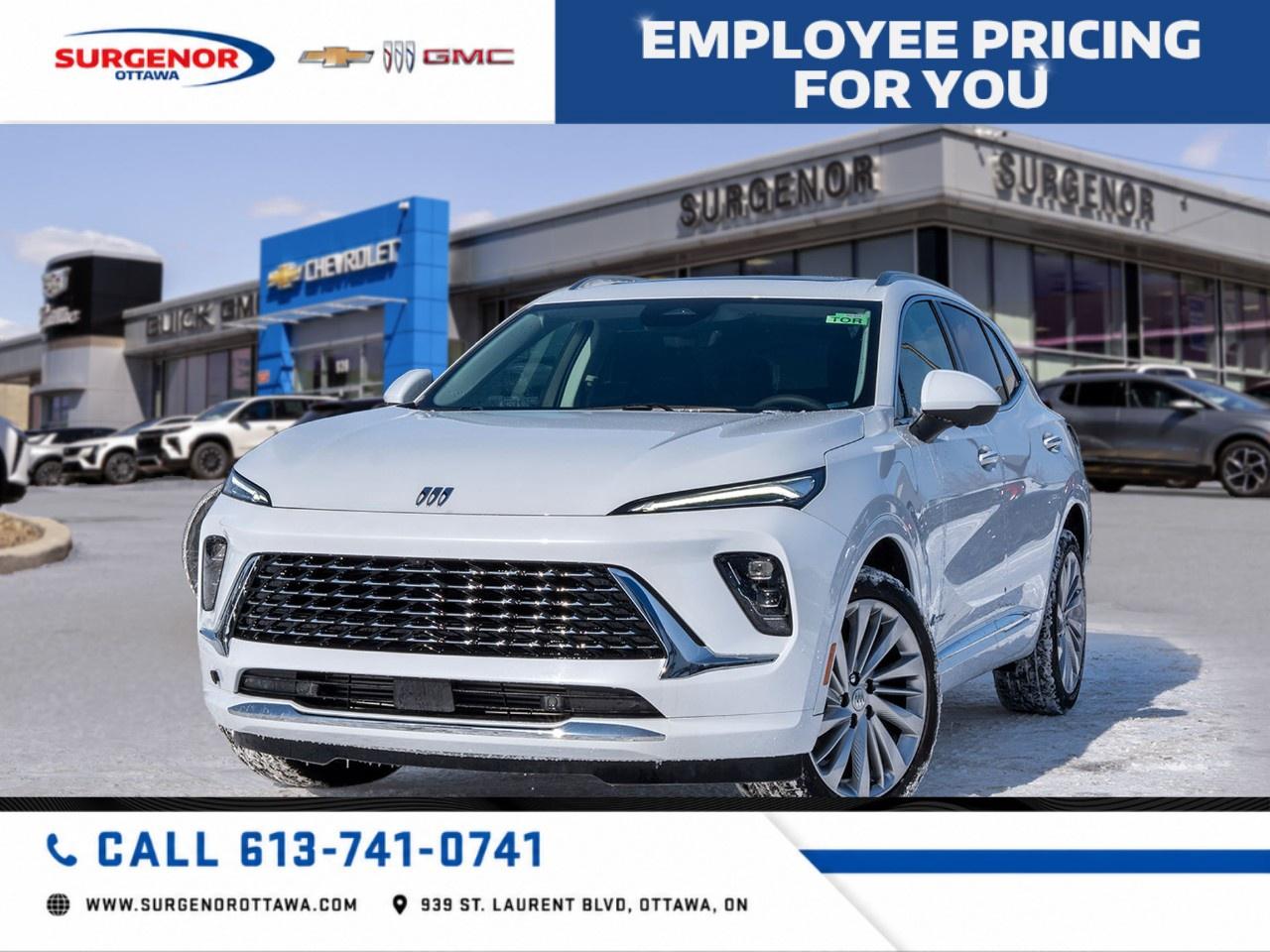 <p>Introducing the new 2026 Buick Envision Avenir in a stunning white, equipped with an Automatic Transmission and AWD drivetrain for a smooth and controlled driving experience. This SUV combines elegance with performance, making it ideal for any road or weather condition.</p><p>The exterior of the Buick Envision Avenir is characterized by its sleek white finish and sophisticated lines. Step inside to find a luxurious black interior featuring leather seats and a user-friendly layout, ensuring comfort and style in every journey. The Avenir comes with a plethora of features such as a sunroof, alloy wheels, and a power liftgate to enhance your driving pleasure.</p><p>Stay connected and secure with state-of-the-art technology including a heads-up display, navigation system, and smart device integration. Safety is paramount with features like adaptive cruise control, lane assist, parking sensors, and a backup camera, all designed to give you peace of mind on the road.</p><p>This vehicle is perfect for families or individuals who value luxury, technology, and safety in their daily drive. Contact us today to learn more about the 2026 Buick Envision Avenir, and take your driving experience to new heights.</p>
