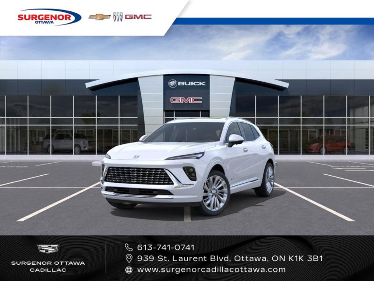 <p>The 2026 Buick Envision Avenir, in an elegant white finish, offers an all-wheel-drive system designed for superior handling. This SUV exudes sophistication with its meticulously crafted interior in a striking black leather finish, perfectly complementing its stylish exterior.</p> <p>Your comfort is paramount, as the vehicle boasts features like air conditioning, heated and cooled leather seats, and a heated steering wheel. The panoramic sunroof or moonroof provides a sense of openness, while the alloy wheels add a touch of luxury to its stance.</p> <p>On the technological front, the Envision Avenir is equipped with a state-of-the-art navigation system, a heads-up display for driving ease, and a Wi-Fi hotspot keeping you connected on the go. Safety is enhanced with adaptive cruise control, lane assist, backup camera, and parking sensors, ensuring peace of mind on every journey.</p> <p>Ideal for families or individuals who value comfort, advanced technology, and safety in a vehicle, the Envision Avenir is ready to meet your everyday needs. Contact our dealership to explore this new SUV and make it your next driving companion.</p>