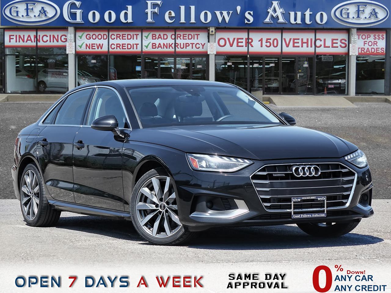 2023 Audi A4 KOMFORT MODEL, QUATTRO, LEATHER SEATS, SUNROOF, RE