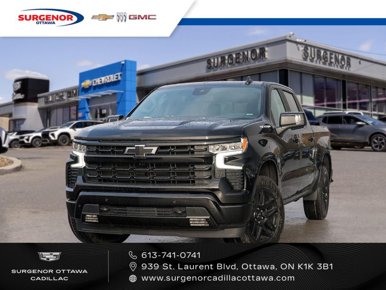 <p>The 2026 Chevrolet Silverado 1500 RST in Black with a robust 4×4 drivetrain is your ideal companion for both work and play. It delivers powerful handling and the capability you need, making it perfect whether you're navigating city roads or off-road trails.</p><p>This sleek truck boasts a stylish Black exterior that complements its commanding presence. Step inside to find a spacious Black interior that offers comfort for all your journeys. The Silverado 1500 RST combines rugged utility with refined styling, making every drive a joy.</p><p>Equipped with a state-of-the-art navigation system and a smart device integration, staying connected on the go has never been easier. Safety is prioritized with features like a backup camera, lane assist, and heated mirrors for improved visibility. Enjoy the convenience of remote start and keyless entry, adding ease to your day-to-day activities.</p><p>Perfect for individuals or families seeking a durable and feature-packed vehicle, this Chevy truck is ready for any adventure you have in mind. Reach out to the dealership today for more details and take the next step towards owning this fantastic Silverado 1500 RST.</p>