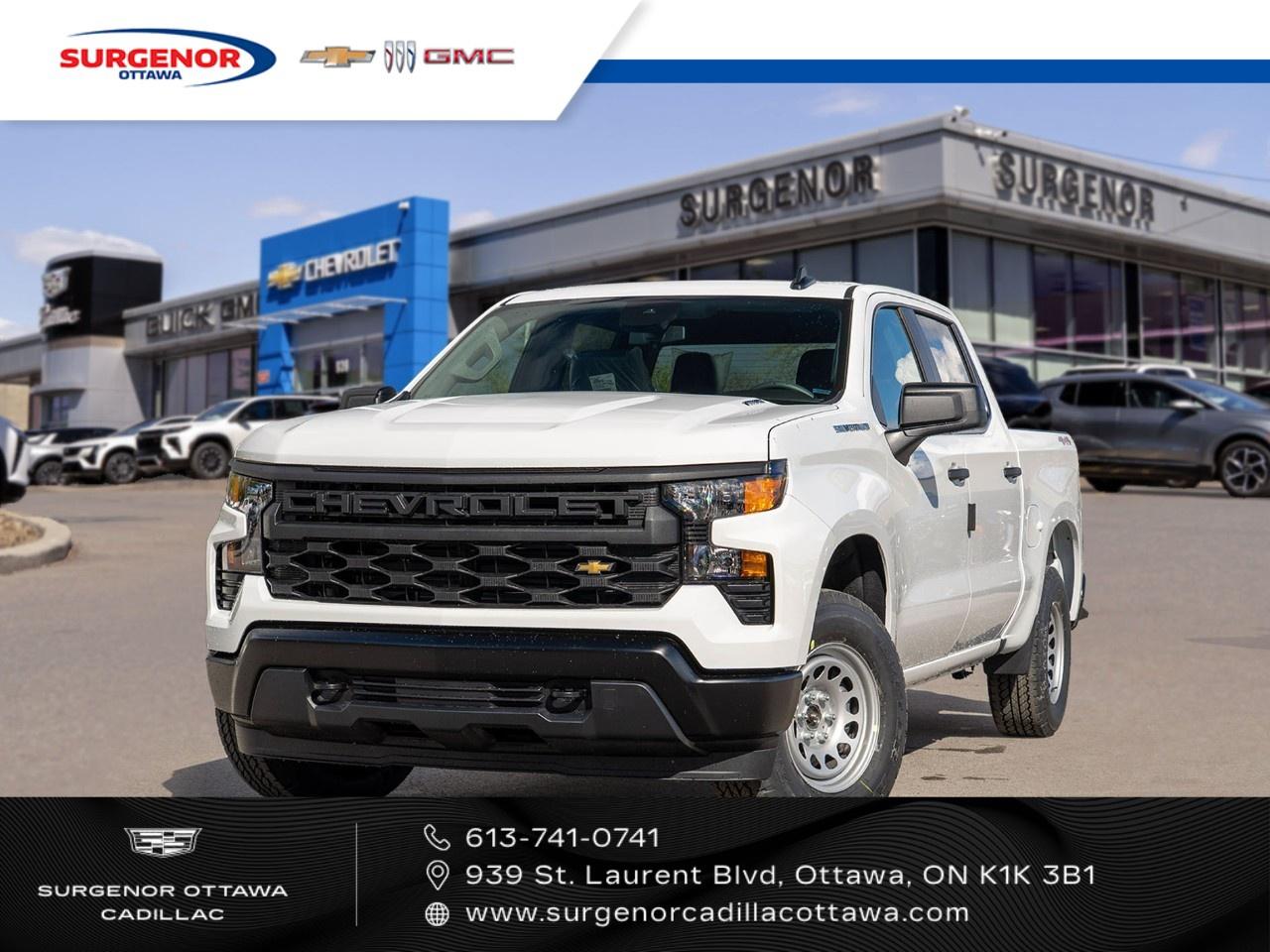 2026 Chevrolet Silverado 1500 Crew Cab Short Box 4-Wheel Drive Work Truck Photo0