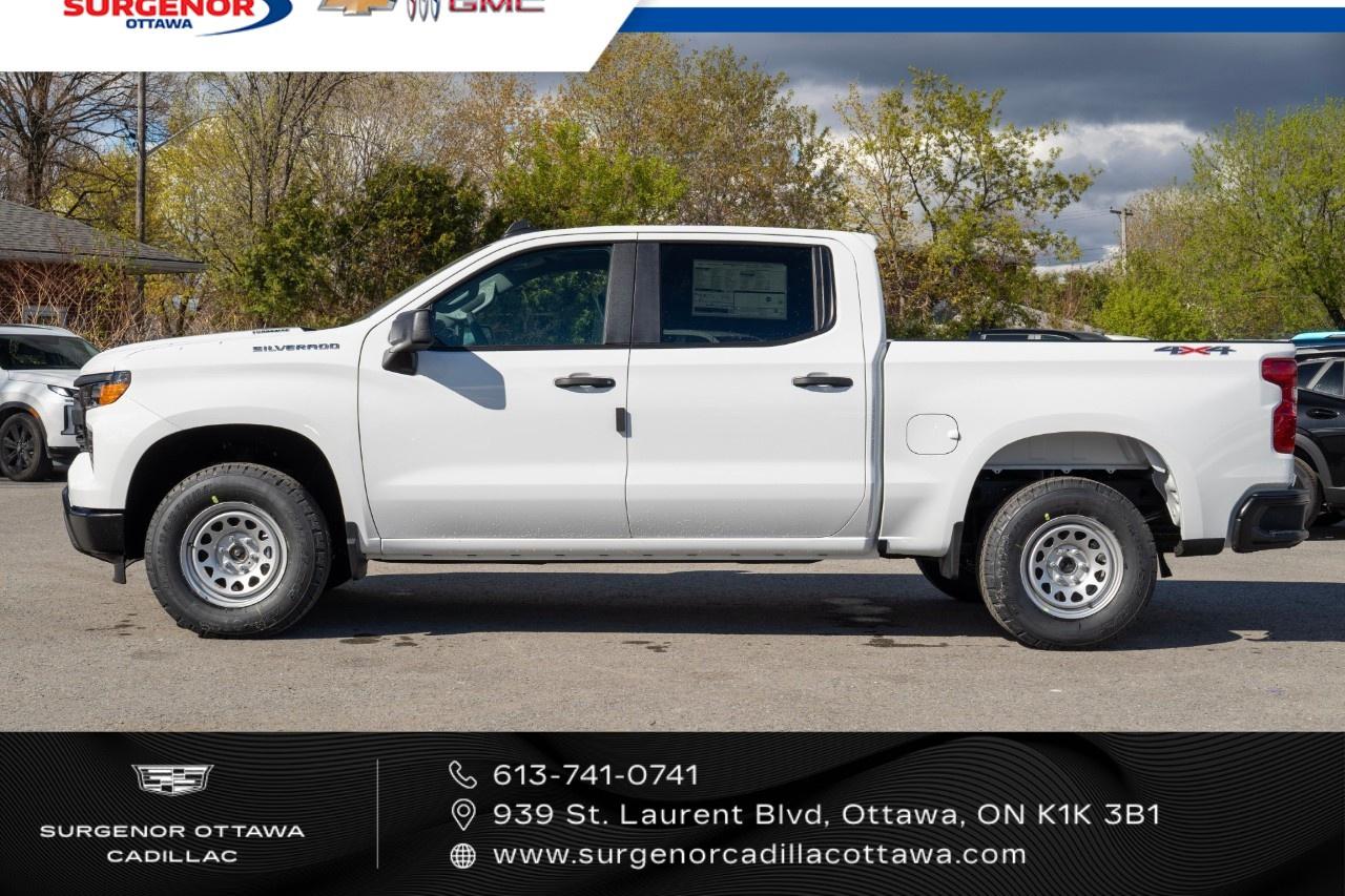 2026 Chevrolet Silverado 1500 Crew Cab Short Box 4-Wheel Drive Work Truck Photo