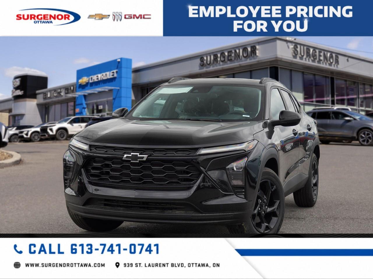 <p>Presenting the sleek 2026 Chevrolet Trax LT in a stunning Mosaic Black Metallic finish with front-wheel drive that ensures exceptional handling and maneuverability. Car enthusiasts will appreciate the bold aesthetics provided by the Midnight Edition, featuring 17-inch high gloss black alloy wheels and black mirror caps to complement the flawless exterior.</p> <p>Step inside the Trax's Jet Black interior with blue accents, and enjoy a fusion of comfort and style with cloth/Evotex seat trim. The spacious cabin includes an expansive power sunroof, enhancing your drive with touch of sunlight. Keep connected and entertained on the go with the integrated smart device connectivity via an 11-inch diagonal HD colour touchscreen, offering a seamless interface for wireless Apple CarPlay and Android Auto, while the wireless charging pad ensures your devices are always powered.</p> <p>Proudly equipped with a turbocharged 1.2L ECOTEC engine and advanced safety technologies like lane assist, adaptive cruise control, and parking sensors, this SUV is designed with your peace of mind as a top priority. Furthermore, stay comfortable with heated seats and a heated steering wheel, regardless of weather conditions.</p> <p>If you're an adventurer, commuter, or a family seeking reliability with cutting-edge features, the Chevy Trax LT offers everything you need. Schedule a visit to our dealership to experience it firsthand and learn more about how it fits perfectly into your lifestyle.</p>
