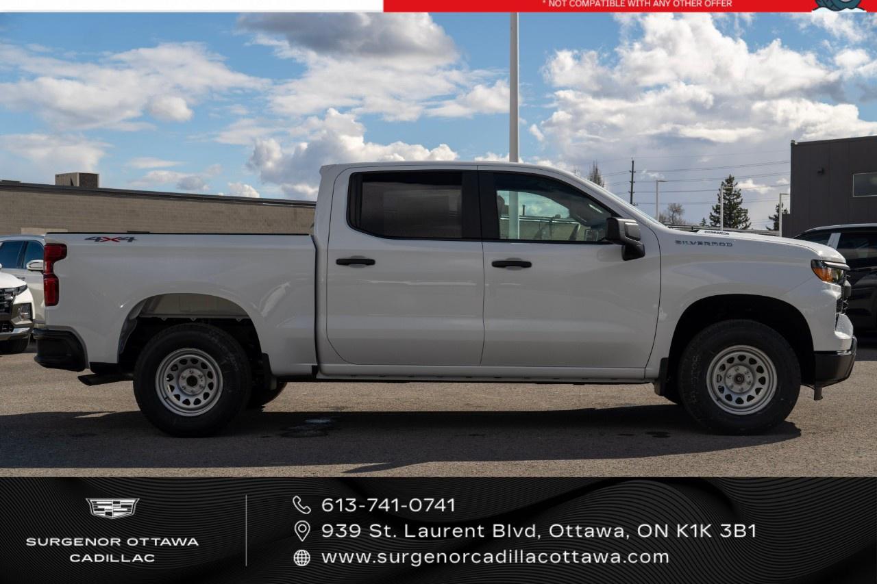 2026 Chevrolet Silverado 1500 Crew Cab Short Box 4-Wheel Drive Work Truck Photo