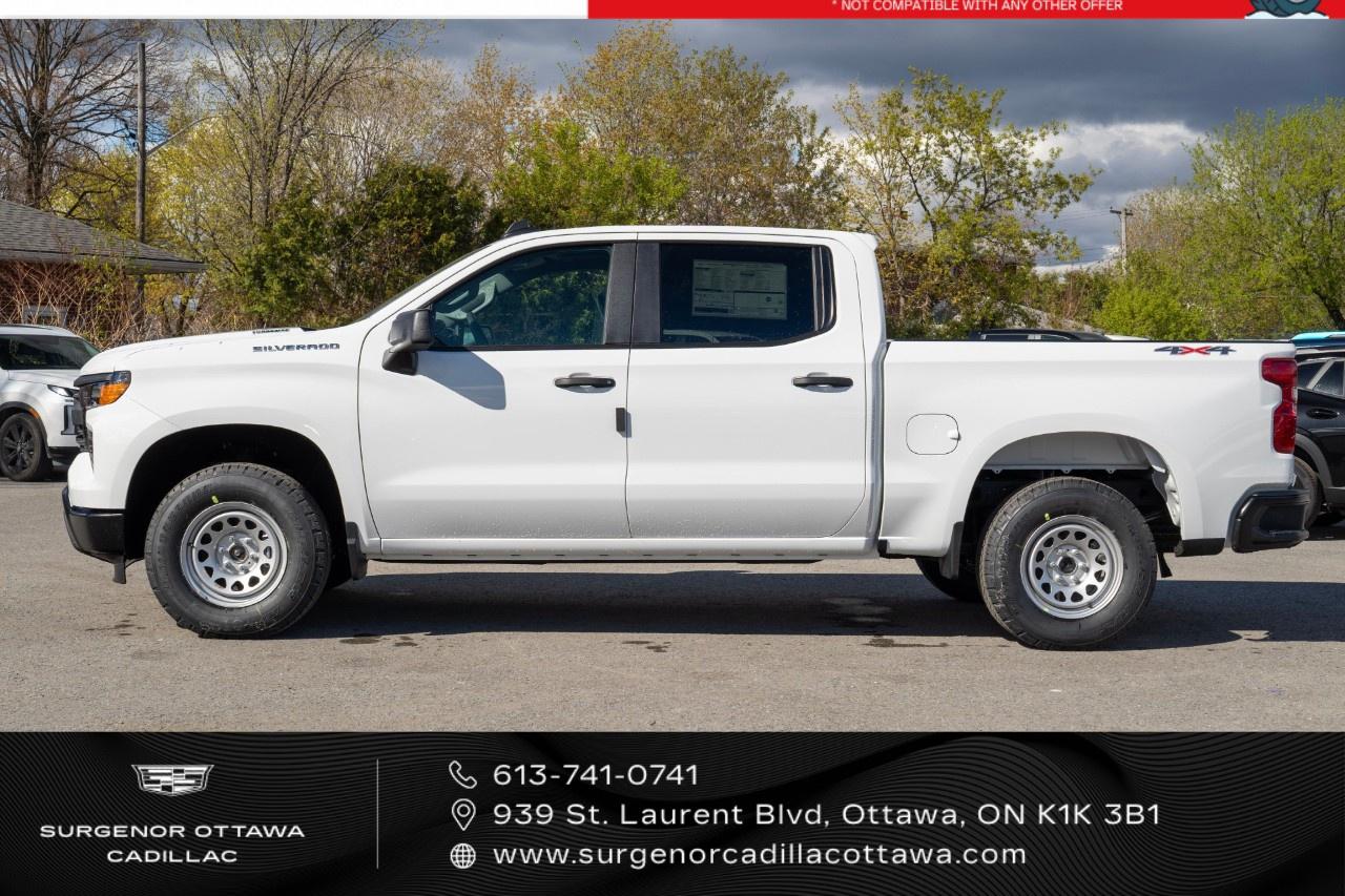 2026 Chevrolet Silverado 1500 Crew Cab Short Box 4-Wheel Drive Work Truck Photo