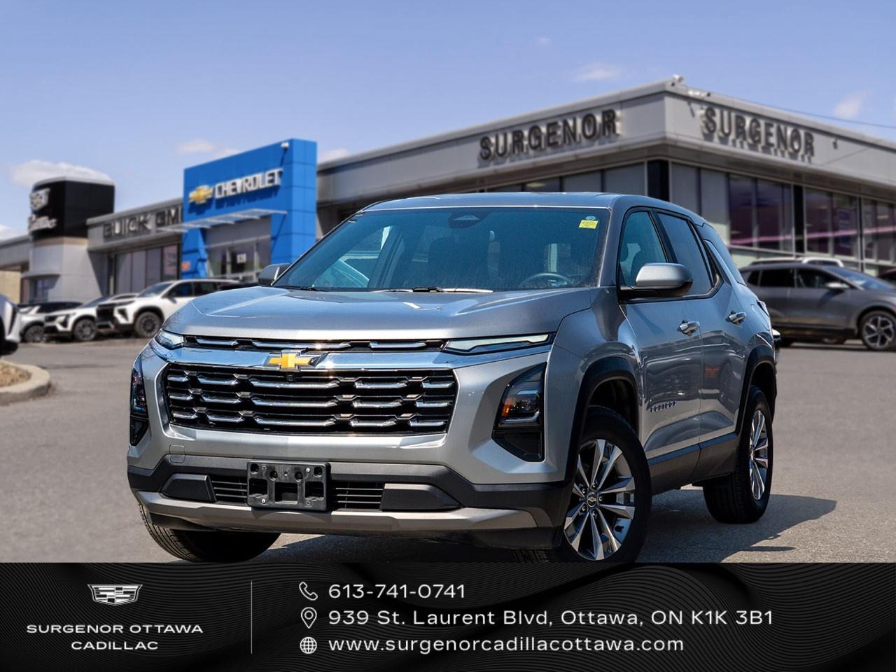 <p>The 2026 Chevrolet Equinox AWD LT in Gray is a well-rounded SUV offering all-wheel drive for enhanced handling regardless of road conditions. Its sleek design is matched with an inviting Black interior, providing a modern and comfortable travel experience.</p><p>This compact SUV shines with stylish alloy wheels, paired with notable exterior features like a backup camera and heated mirrors. Inside, the emphasis is on comfort and convenience with heated front seats, a heated steering wheel, and keyless entry. Sophisticated technology features include smart device integration, a satellite radio, and a convenient Wi-Fi hotspot, ensuring passengers stay connected on every journey.</p><p>Safety is a priority with this Equinox, equipped with adaptive cruise control, lane assist, parking sensors, and brake assist to boost driver confidence and passenger peace of mind. The automatic transmission further complements the driving ease of this vehicle.</p><p>The 2026 Chevrolet Equinox AWD LT is particularly suited for families or individuals pursuing a reliable and stylish vehicle. Don't hesitate to get in touch with our dealership to learn more about this versatile SUV and how it could be the perfect fit for you.</p>