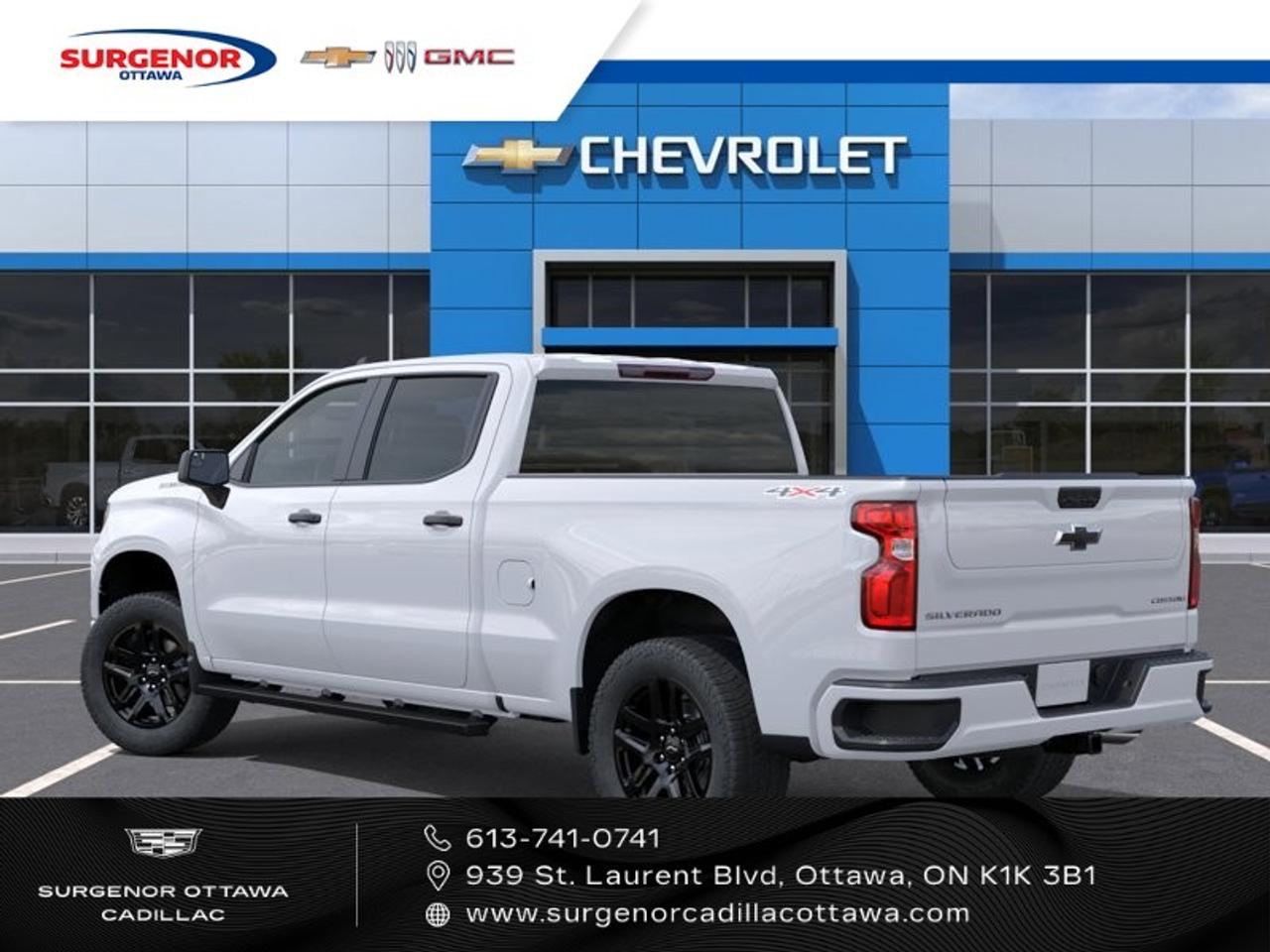 2026 Chevrolet Silverado 1500 Crew Cab Standard Box 4-Wheel Drive Custom Photo2