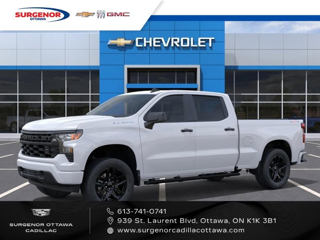 2026 Chevrolet Silverado 1500 Crew Cab Standard Box 4-Wheel Drive Custom Photo