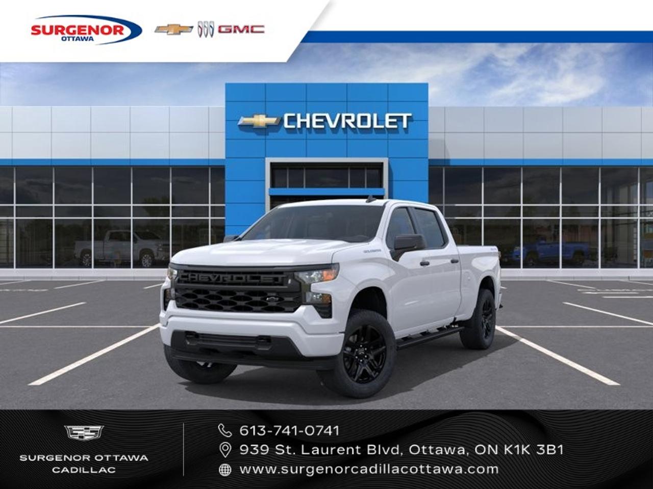 2026 Chevrolet Silverado 1500 Crew Cab Standard Box 4-Wheel Drive Custom Photo0