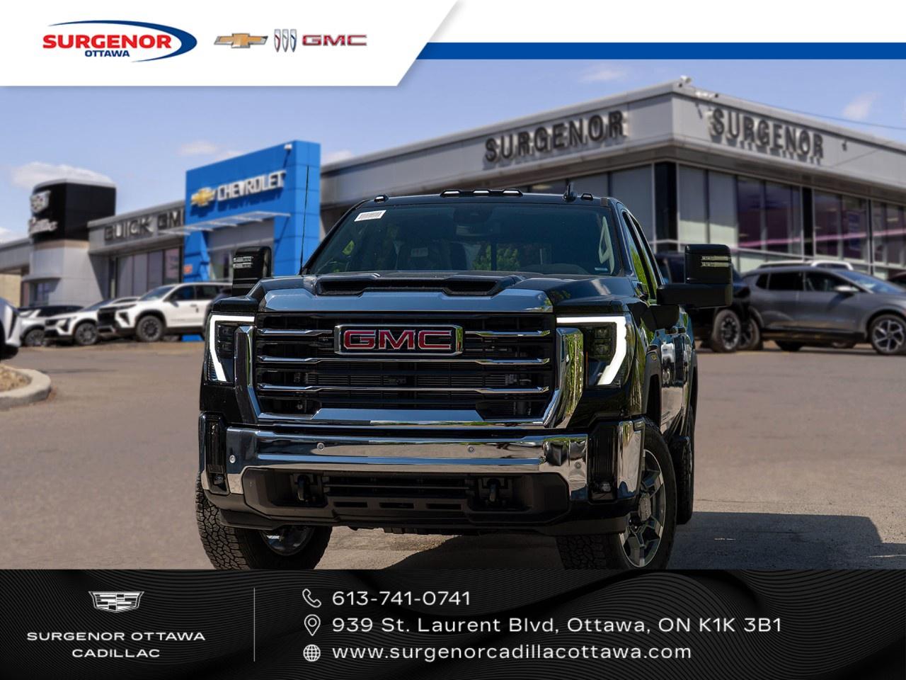 <p>Experience the 2026 GMC Sierra 2500HD SLE, a stunning Black 4×4 Truck designed for robust performance and superior handling. This Crew Cab Standard Box configuration offers all the power and capability you expect from a heavy-duty pick-up, making it a perfect blend of utility and style.</p><p>The bold Black exterior perfectly complements the durable design, while the Black interior exudes comfort and resilience. Standard features like heated mirrors enhance your experience in cold weather, and the stylish running boards offer both utility and a striking appearance.</p><p>Step inside to enjoy a suite of advanced technology, featuring a state-of-the-art navigation system and smart device integration that keeps you connected on the go. With driver assistance technology such as lane assist and a comprehensive satellite radio setup, the Sierra 2500HD is designed with safety and convenience in mind.</p><p>Whether you're an off-road enthusiast or someone who needs a reliable partner for tough jobs, the 2026 GMC Sierra 2500HD SLE is built for you. Contact us today to learn more and see how this commanding truck can meet your demands.</p>