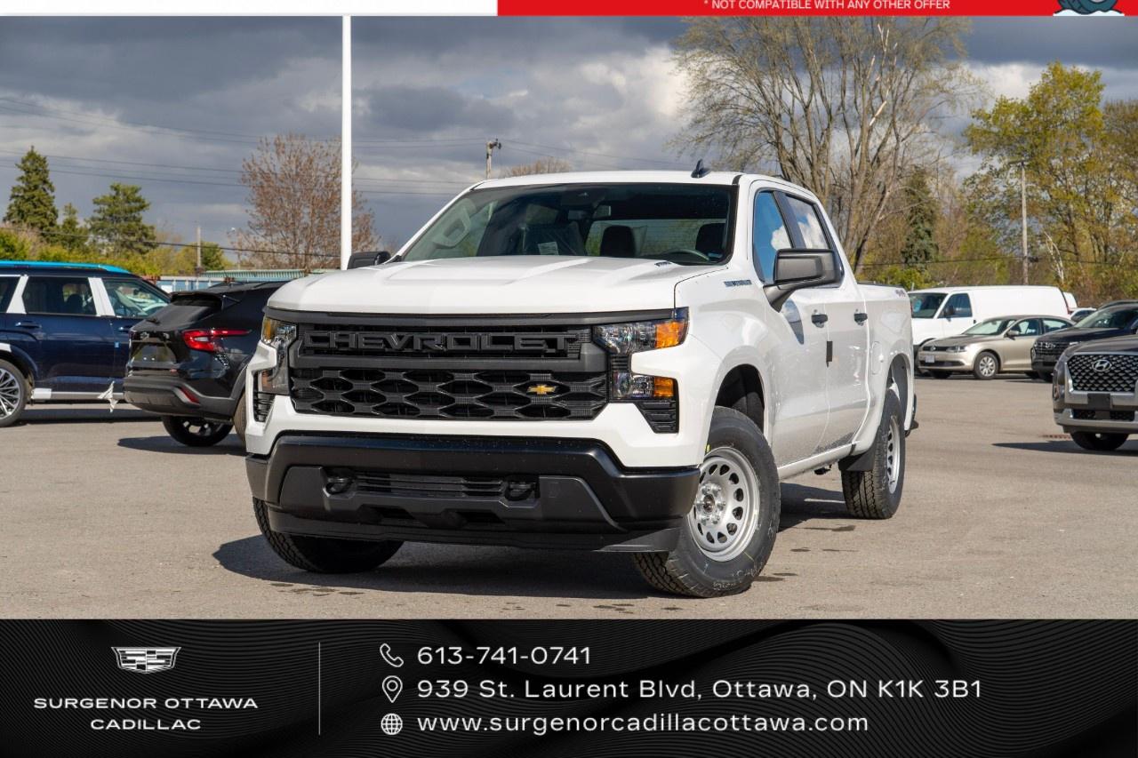 2026 Chevrolet Silverado 1500 Crew Cab Short Box 4-Wheel Drive Work Truck Photo