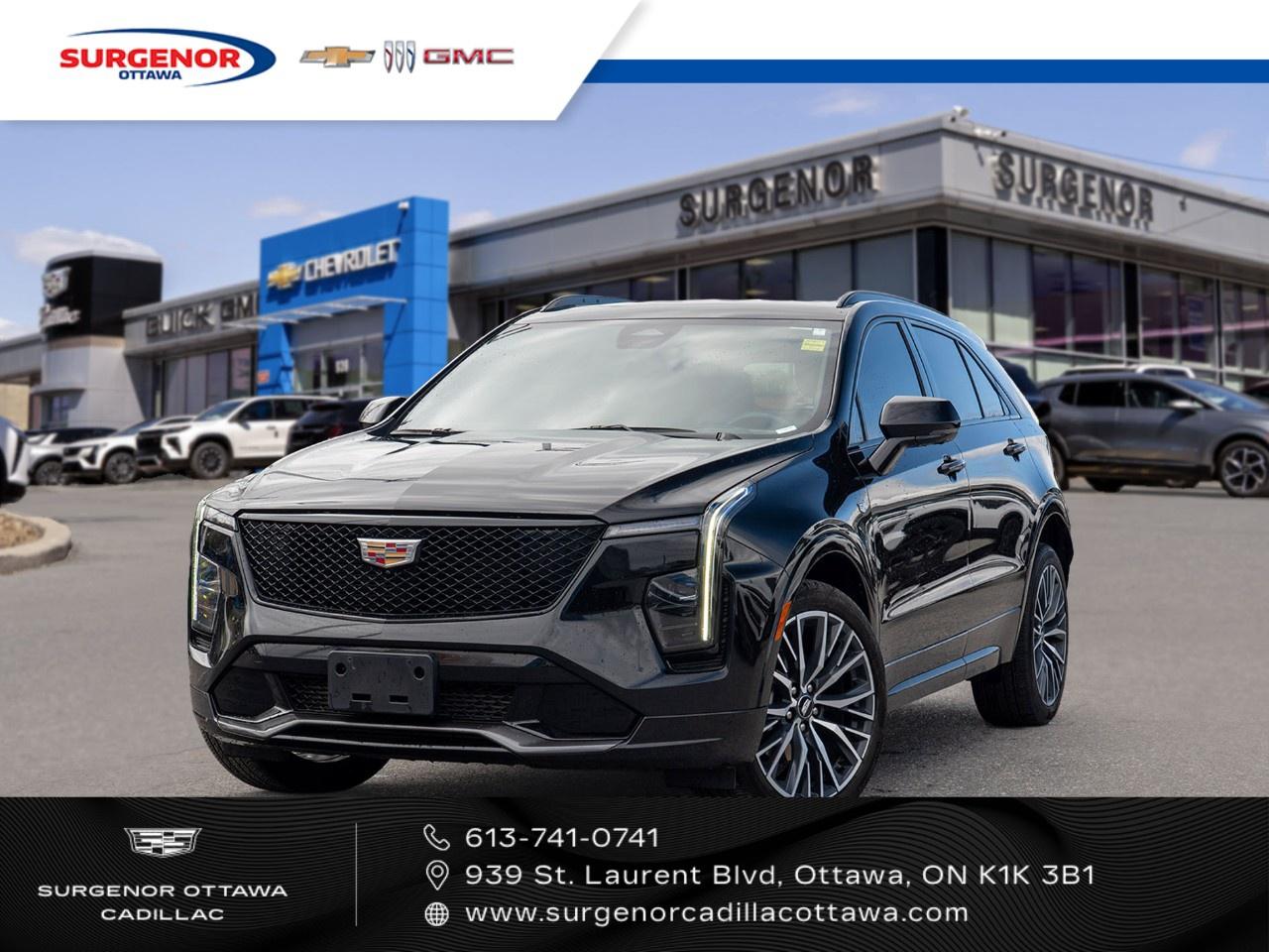 <p>Experience the pinnacle of sophistication with the 2025 Cadillac XT4 AWD Sport in stunning Stellar Black Metallic. Designed with an all-wheel-drive train, the XT4 offers seamless handling and superior control on any road conditions, making every commute a pleasure.</p><p>The exterior of this SUV is anything but ordinary with its elegant black hue, coupled with alloy wheels that exude a confident stance. Inside, you're embraced by a luxurious black interior adorned with high-quality materials and meticulous craftsmanship. Enjoy the convenience of air conditioning, power seats, and heated seats both front and rear.</p><p>Stay ahead with advanced technology including a backup camera, Bluetooth connection, and smart device integration ensuring connectivity on the go. Safety is paramount with features like brake assist, lane assist, and parking sensors that provide extra peace of mind. The XT4 also boasts a wi-fi hotspot and satellite radio, making each journey entertaining.</p><p>Perfect for the modern driver, this vehicle appeals to those who desire luxury as much as practicality. Whether it's the business professional seeking comfort and prestige or the adventurous family needing space and technology, the Cadillac XT4 stands as an impeccable choice. Contact us today to find out more and arrange your personalized test drive.</p>