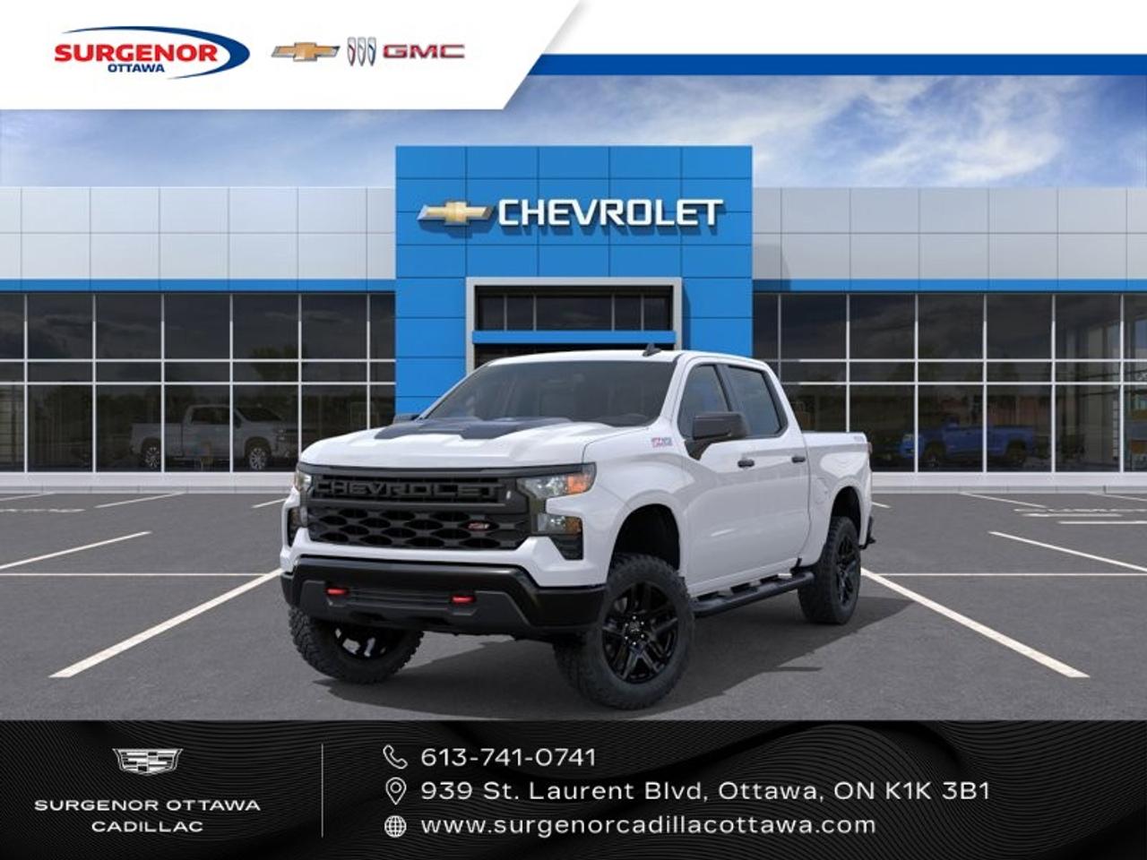 2026 Chevrolet Silverado 1500 Crew Cab Short Box 4-Wheel Drive Custom Trail Boss Photo0