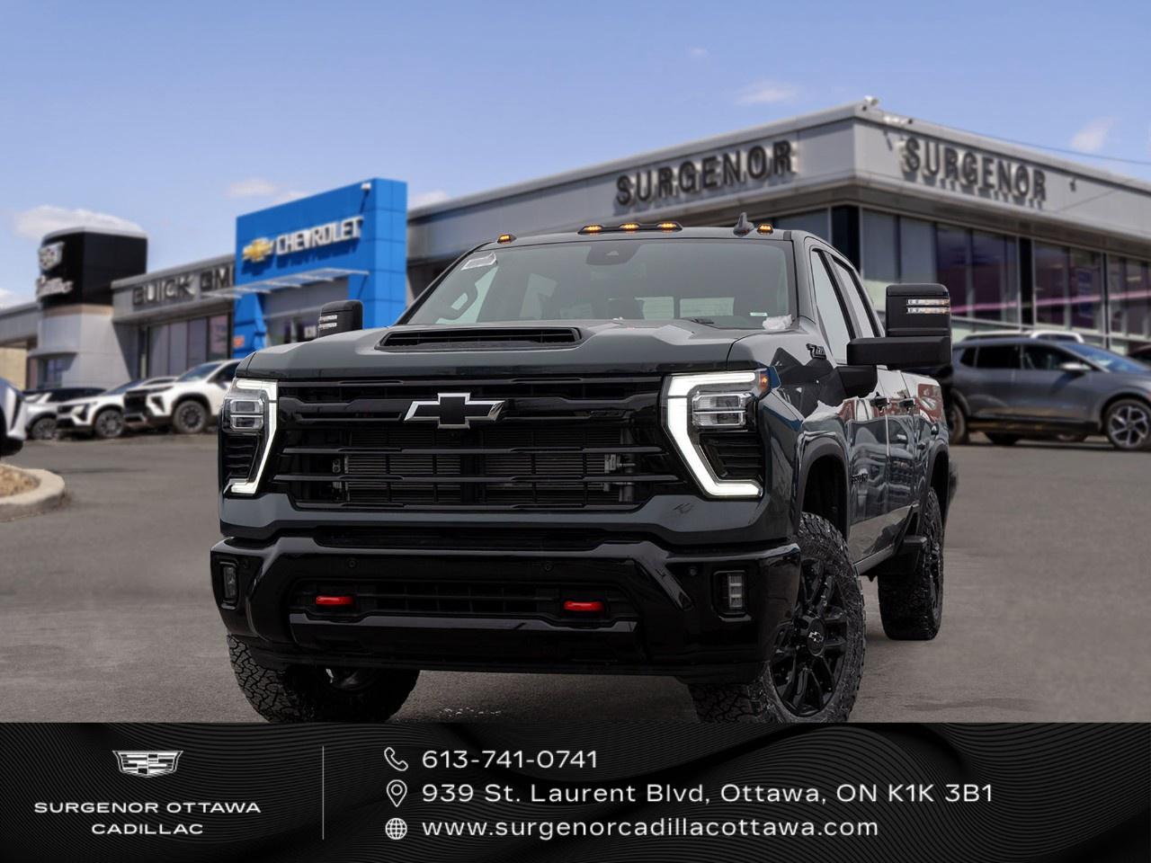 <p>The 2026 Chevrolet Silverado 2500HD LT 4WD Crew Cab Standard Box, finished in a stunning gray, is an exceptional choice for those seeking power and utility in equal measure. The robust 4x4 drivetrain ensures competent handling across any terrain.</p><p>This commanding truck is equipped with the LT Preferred Equipment Group, featuring 20" High Gloss Black wheels and an impressive Trail Boss Package, including a black grille bar with Chevy Black Bow Tie, along with black grille inserts and red tow hooks for a distinctive appearance. Inside, you'll appreciate the Jet Black leather-appointed seating that adds a touch of luxury to the rugged interior.</p><p>Advanced technology brings convenience and safety features together with the Chevrolet Infotainment 3 Premium System, which includes a 13.4" HD color touchscreen compatible with Google built-in. Supplementary options like navigation, Wireless Apple CarPlay, and Android Auto keep you connected. Driver assistance features such as Front and Rear Park Assist, HD Surround Vision, Lane Assist, and a Bed View Camera enhance peace of mind on every drive.</p><p>This Silverado 2500HD LT is designed for truck enthusiasts who value both performance and capability. Contact Surgenor Chevrolet Buick GMC Cadillac today to learn more about how this impressive truck can meet your demands.</p>