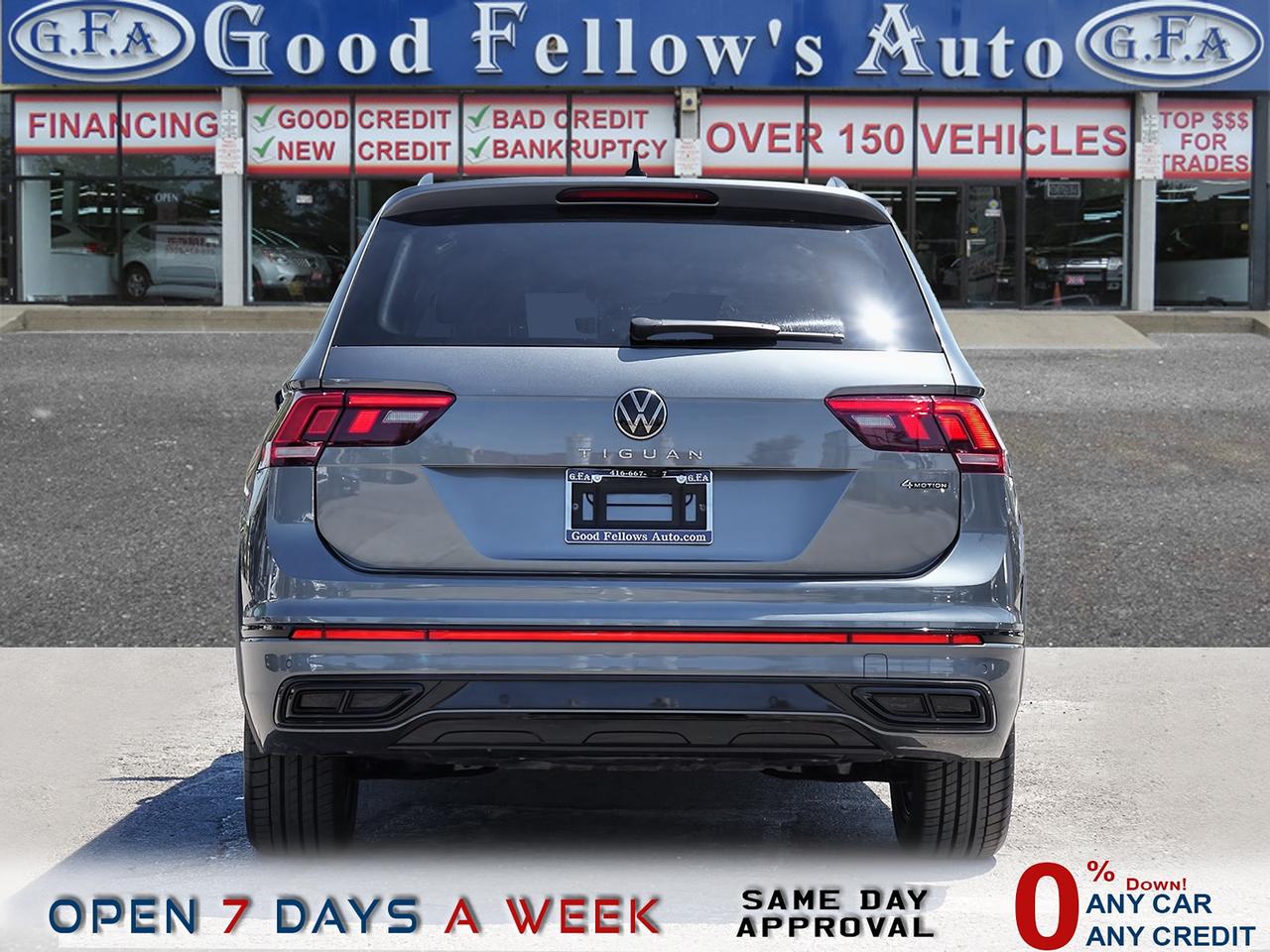 2022 Volkswagen Tiguan COMFORTLINE, R LINE, BLACK EDITION, 4MOTION, PANOR Photo4