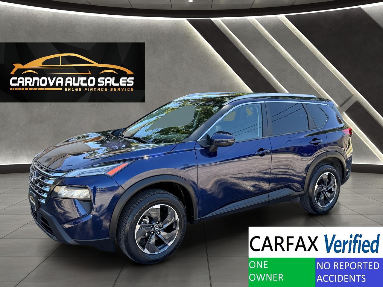 2024 Nissan Rogue SV Moonroof+ONE OWNER+CLEAN CARFAX Photo0