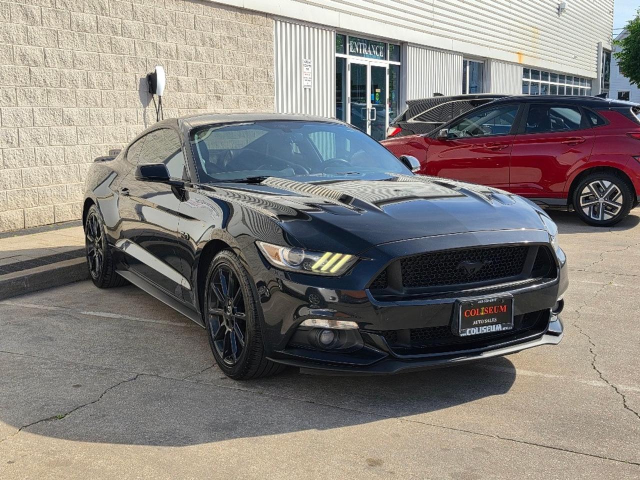 2016 Ford Mustang GT 5.0L V8 LEATHER-NAVI-CAMERA-REMOTE START-AUTO!! Photo
