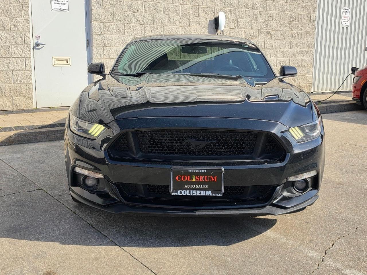 2016 Ford Mustang GT 5.0L V8 LEATHER-NAVI-CAMERA-REMOTE START-AUTO!! Photo