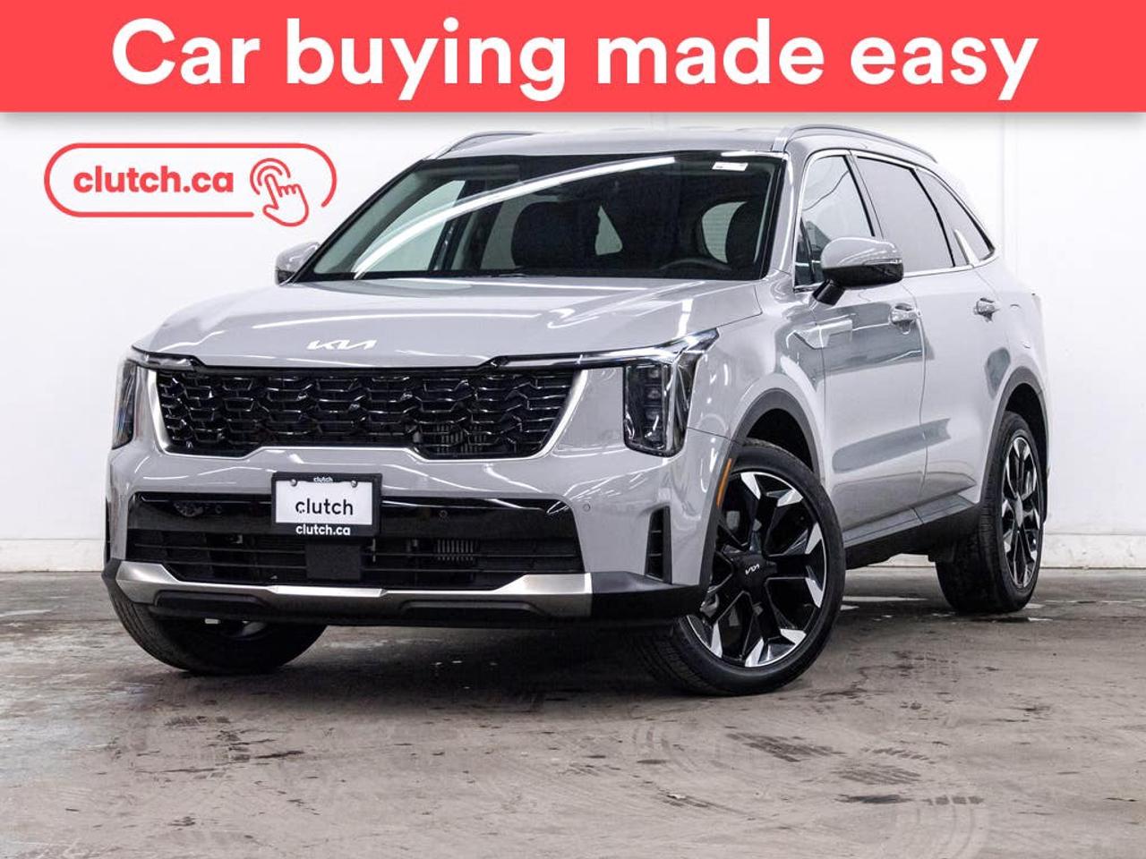 Electric Parking Brake, Brake Assist, Power Tailgate/Hatch and more!<br> <br>Clutch is the largest online used car retailer in Canada, delivering a seamless, hassle-free car-buying experience to drivers everywhere. Shop thousands of used cars online, get the right one delivered to your door, and enjoy peace of mind with our 10-Day Money-Back Guarantee. How sweet is that? To learn more, visit clutch.ca.<br> <br>The top features for this car include:<br> <br>Auto Stop/Start<br>Electric Parking Brake<br>Brake Assist<br>Power Tailgate/Hatch<br>Auto Dimming Rearview Mirror<br>Front Heated Seats<br>Power Lumbar Support<br>Folding Rear Seats<br>Manual Fold-Into-Floor Third Row Seat<br>Synthetic Leather Seats<br>Climate Control<br>Dual Zone Front Climate Control<br>Rear Climate Vents<br>Speed-Sensitive Volume<br>Bluetooth Music<br>Touchscreen Display<br>Cruise Control<br>Adaptive Cruise Control<br>Integrated Garage Door Opener<br>12V Outlet<br>Hands Free Device Connectivity<br>Apple CarPlay<br>Android Auto<br>Wireless Charging<br>USB Input<br>Keyless Entry<br>Push Button Start<br>Passive Keyless Entry<br>Rear Seat Reminder<br>Lane Departure Warning<br>Active Lane Keep Assistance<br>Blindspot Sensors<br>Forward Collision Mitigation<br>Rear Collision Warning<br>Rear Collision Mitigation<br>Pedestrian Detection<br>Driver Attention Alert<br>Heated Steering Wheel<br>Rear Window Defroster<br>Hill Assistance<br>Automatic High Beams<br>Rear View Camera<br>Parking Sensors<br>Rear Parking Sensors<br>Power Driver Seat<br>App Remote Start<br> <br>Seamless home delivery - Delivery to your door in a matter of days. Available on select packages.<br> <br>Try it out for 10 days - If you do not like it, we will take it back. <br> <br>Quality assured - All cars go through our rigorous 210-point inspection and reconditioning process.<br> <br>Peace of mind - Warranty and protection plans available.<br> <br>Haggle-free - No haggling or hard sells.<br> <br>100% Transparency - Full inspection reports on every car, including high-res photography and a free Carfax report.<br> <br>Listed price is for cash purchase only and does not include taxes, Shipping Fees (if applicable), Delivery Fees (if applicable), government licensing fees.<br> <br>Previous Provincial Registrations:<br>Ontario<br> <br>Stock # 107200