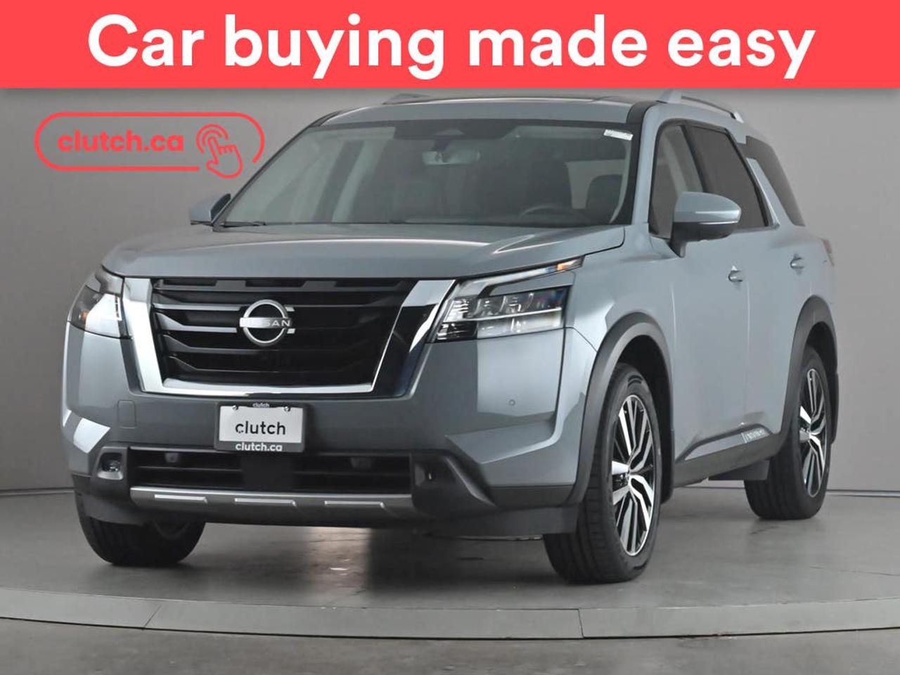 Electric Parking Brake, Brake Assist, Power Tailgate/Hatch and more!<br> <br>Clutch is the largest online used car retailer in Canada, delivering a seamless, hassle-free car-buying experience to drivers everywhere. Shop thousands of used cars online, get the right one delivered to your door, and enjoy peace of mind with our 10-Day Money-Back Guarantee. How sweet is that? To learn more, visit clutch.ca.<br> <br>The top features for this car include:<br> <br>Auto Stop/Start<br>Electric Parking Brake<br>Brake Assist<br>Power Tailgate/Hatch<br>Auto Dimming Rearview Mirror<br>Front Heated Seats<br>Ventilated Front Seats<br>Power Lumbar Support<br>Rear Heated Seats<br>Folding Rear Seats<br>Manual Fold-Into-Floor Third Row Seat<br>Synthetic Leather Seats<br>Driver Seat Memory System<br>Climate Control<br>Dual Zone Front Climate Control<br>Rear Climate Control<br>Rear Climate Vents<br>Premium Sound System<br>Speed-Sensitive Volume<br>Bluetooth Music<br>Touchscreen Display<br>GPS Navigation<br>Cruise Control<br>Adaptive Cruise Control<br>Integrated Garage Door Opener<br>12V Outlet<br>Hands Free Device Connectivity<br>Apple CarPlay<br>Android Auto<br>Wireless Charging<br>USB Input<br>Keyless Entry<br>Push Button Start<br>Passive Keyless Entry<br>Keyfob Remote Start<br>Heads Up Display<br>Front View Camera<br>Power Folding Exterior Mirrors<br>Rear Seat Reminder<br>Lane Departure Warning<br>Active Lane Keep Assistance<br>Blindspot Sensors<br>Forward Collision Mitigation<br>Rear Collision Warning<br>Rear Collision Mitigation<br>Pedestrian Detection<br>Heated Steering Wheel<br>Rain Sensing Wipers<br>Rear Window Defroster<br>Panoramic Sunroof<br>Hill Assistance<br>Automatic High Beams<br>Rear View Camera<br>Parking Sensors<br>Rear Parking Sensors<br>Power Driver Seat<br>Power Passenger Seat<br>360 Camera<br>Ambient Lighting<br>App Remote Start<br> <br>Seamless home delivery - Delivery to your door in a matter of days. Available on select packages.<br> <br>Try it out for 10 days - If you do not like it, we will take it back. <br> <br>Quality assured - All cars go through our rigorous 210-point inspection and reconditioning process.<br> <br>Peace of mind - Warranty and protection plans available.<br> <br>Haggle-free - No haggling or hard sells.<br> <br>100% Transparency - Full inspection reports on every car, including high-res photography and a free Carfax report.<br> <br>Listed price is for cash purchase only and does not include taxes, Shipping Fees (if applicable), Delivery Fees (if applicable), government licensing fees.<br> <br>Previous Provincial Registrations:<br>Ontario<br> <br>Stock # 107318