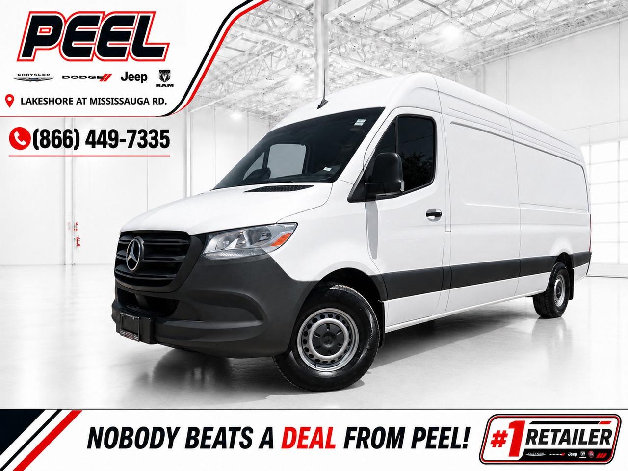 Used 2025 Mercedes-Benz Sprinter Cargo Van 2500 High Roof Diesel 170