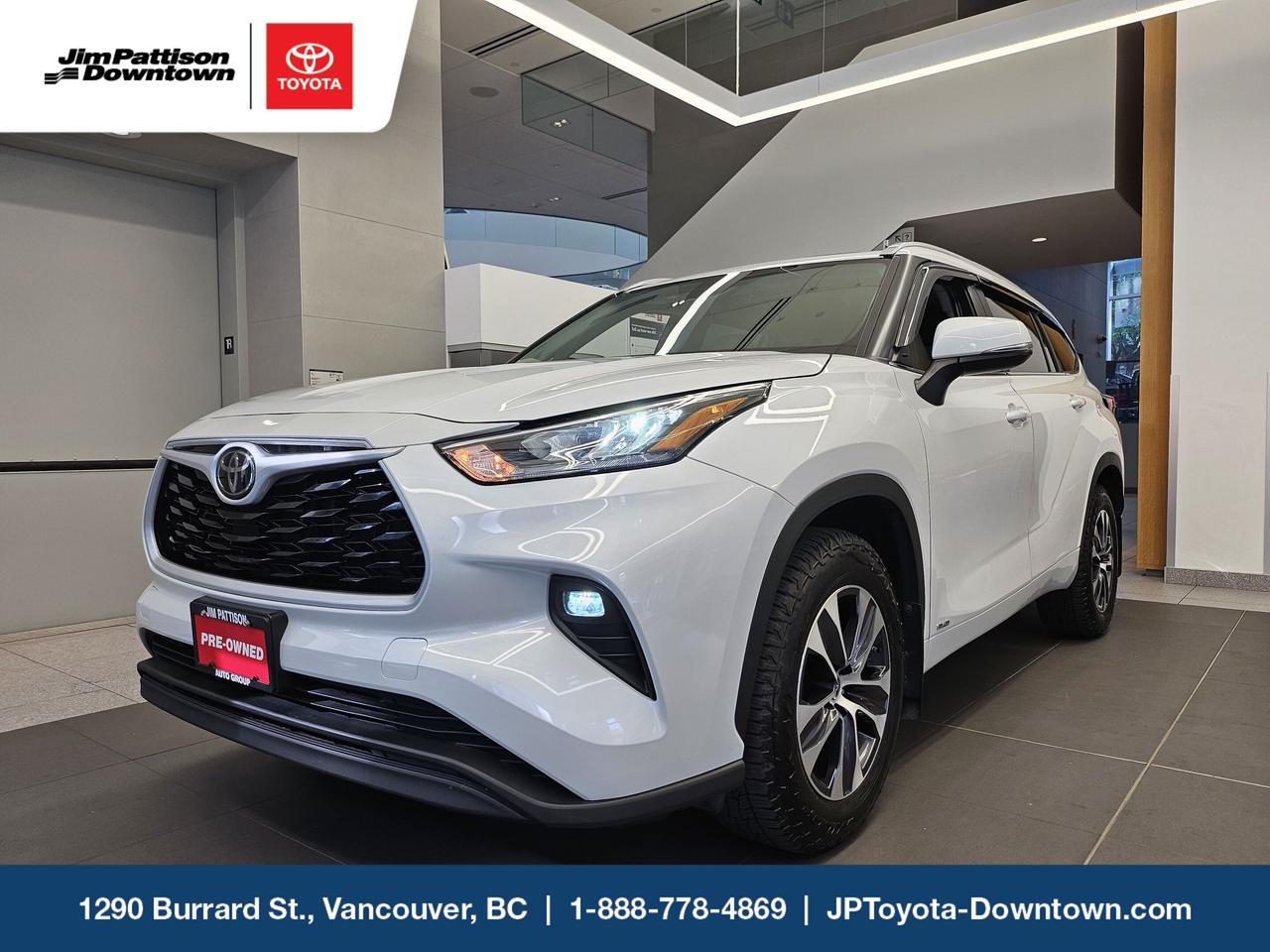 Used 2025 Toyota Highlander Hybrid XLE AWD/ Certified/ A/T All Weather Tires for sale in Vancouver, BC