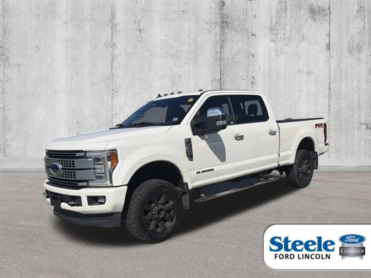 Recent Arrival!White Platinum Clearcoat Metallic2019 Ford F-250SD Platinum4WD TorqShift 6-Speed Automatic Power Stroke 6.7L V8 DI 32V OHV TurbodieselVALUE MARKET PRICING!!, 4WD.ALL CREDIT APPLICATIONS ACCEPTED! ESTABLISH OR REBUILD YOUR CREDIT HERE. APPLY AT https://steeleadvantagefinancing.com/6198 We know that you have high expectations in your car search in Halifax. So if youre in the market for a pre-owned vehicle that undergoes our exclusive inspection protocol, stop by Steele Ford Lincoln. Were confident we have the right vehicle for you. Here at Steele Ford Lincoln, we enjoy the challenge of meeting and exceeding customer expectations in all things automotive.