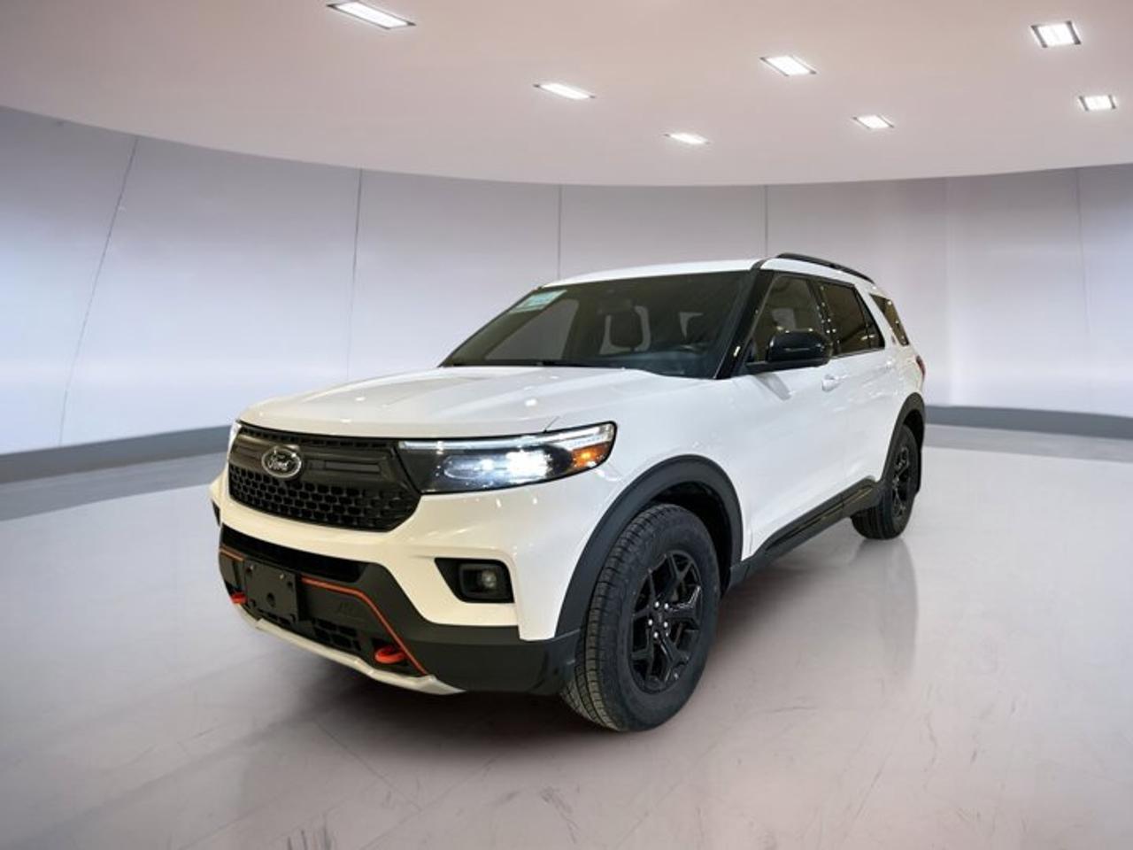 // ACCIDENT FREE!! //<br />// SINGLE OWNER! //<br /><br />The 2023 Ford Explorer Timberline 4WD is built for families who want comfort, confidence, and real utility in every season. Finished in White with a Black interior, this used SUV offers rugged capability, a smooth automatic transmission, and a practical 4-door layout for everyday driving in Cayuga and beyond.<br /><br />This accident-free, single-owner 2023 Ford Explorer Timberline 4WD brings together useful technology and smart convenience features. With 109,802 km, a 2.3-litre gas engine, four-wheel drive, heated steering wheel, and 360-degree camera, it is well equipped for commuting, road trips, and weekend escapes.<br /><br />FEATURES OF THE Explorer Timberline 4WD | One Owner | No Accidents | Heated Steering | 360 Camera<br /><br />   Four-wheel drive for year-round driving confidence<br />   2.3-litre gas engine with automatic transmission<br />   Heated steering wheel for cold mornings<br />   360-degree camera for easier tight parking<br /><br />ADVANCED SAFETY FEATURES<br /><br />   Blind spot monitor helps watch traffic<br />   Lane departure warning adds driving support<br />   Backup camera improves reversing visibility<br />   Side and head airbags enhance protection<br /><br />PERFORMANCE AND EFFICIENCY<br /><br />   2.3-litre engine balances power and efficiency<br />   Automatic transmission delivers smooth daily driving<br />   Four-wheel drive adds traction on demand<br />   Limited slip differential supports rougher surfaces<br /><br />COMFORT AND CONVENIENCE<br /><br />   Heated front and rear seats included<br />   Dual-zone climate control adds cabin comfort<br />   Remote starter helps in cold weather<br />   Power liftgate simplifies cargo access<br /><br />TECHNONOLGY AND CONNECTIVITY<br /><br />   Apple CarPlay keeps apps within reach<br />   Android Auto adds simple smartphone integration<br />   Bluetooth integration supports hands-free communication<br />   Navigation system helps guide every trip<br /><br />CARGO SPACE<br /><br />   Power liftgate makes loading more convenient<br />   Four-door design improves passenger access<br />   Spacious cabin supports daily family needs<br />   Trailer hitch adds useful hauling flexibility<br /><br />AWARDS & RECOGNITIONS<br /><br />   Top Safety Pick, Insurance Institute for Highway Safety, 2023<br /><br />WHAT OTHER OWNERS LIKE<br /><br />   Comfortable ride quality for daily travel<br />   User-friendly infotainment and smartphone connectivity<br />   Confident winter traction with four-wheel drive<br />   Practical interior space for passengers, cargo<br /><br />The 2023 Ford Explorer Timberline 4WD stands out with the right mix of capability and comfort. Its heated steering wheel, heated front and rear seats, and automatic climate control help make every drive more enjoyable, especially during Ontario winters. The panoramic sunroof also adds a bright, open feel to the cabin.<br /><br />This 2023 Ford Explorer Timberline 4WD is also well suited to drivers who value convenience. Push-button start, remote starter, power windows, heated mirrors, electric mirrors, remote trunk release, and automatic headlights all help simplify daily use. Rear climate control and rear air conditioning give back-seat passengers added comfort on longer drives.<br /><br />Technology is another strong point in this 2023 Ford Explorer Timberline 4WD. Apple CarPlay, Android Auto, satellite radio, WiFi hotspot, steering wheel audio controls, and Bluetooth integration help keep everyone connected and entertained. The navigation system and 360-degree camera add confidence when travelling through busy streets or unfamiliar areas.<br /><br />For drivers who need an SUV that can do more, this 2023 Ford Explorer Timberline 4WD offers a trailer hitch, rear tow hook, off-road tires, fog lights, tinted windows, rear spoiler, and LED headlamps. These features support both function and style while helping this SUV feel ready for daily errands or outdoor adventures.<br /><br />Safety and driver assistance features help round out this 2023 Ford Explorer Timberline 4WD. Adaptive cruise control, blind spot monitor, lane departure warning, anti-lock braking system, stability control, tire pressure monitoring, child safety locks, and multiple airbags all work together to support peace of mind on every trip.<br /><br />If you want a versatile Ford SUV with no accidents, one previous owner, advanced comfort, and useful technology, this Explorer deserves a close look. It delivers the space, traction, and everyday flexibility many Canadian drivers want, all in a capable and well-equipped package from Haldimand Motors Ltd.<br /><br />This 2023 Ford Explorer Timberline 4WD | One Owner | No Accidents | Heated Steering | 360 Cameras VIN is: 1FMSK8JH4PGA47471.<br /><br />WHY CHOOSE US? <br /><br />Honest & Transparent Buying Experience: Weve been a trusted name in business since 1984.<br /><br />STRAIGHTFORWARD PRICING:<br />Our Advertised Price Includes:<br />>>Safety Certification (No separate fee!)<br />>>30-Day 100% Mechanical Warranty<br />>>FREE Carfax History Report.<br />>>No upcharge for paying cash.<br />(Prices Exclude HST and Licensing Fees only.)<br /><br />>>Browse 300+ vehicles all in ONE LOCATION<br /><br />EASY FINANCING: Great rates & open loans<br /><br />WE BUY CARS: Get Top Dollar for your trade-in, or sell us your vehicle for CASH! Even if you dont buy from us!<br /><br />STOP BY TODAY<br />Treat yourself - stop by Haldimand Motors Ltd. located at 42 Talbot St E, Cayuga, ON N0A 1E0 to make this car yours today!<br /><br />https://www.haldimandmotors.com/used/stock-460019.html