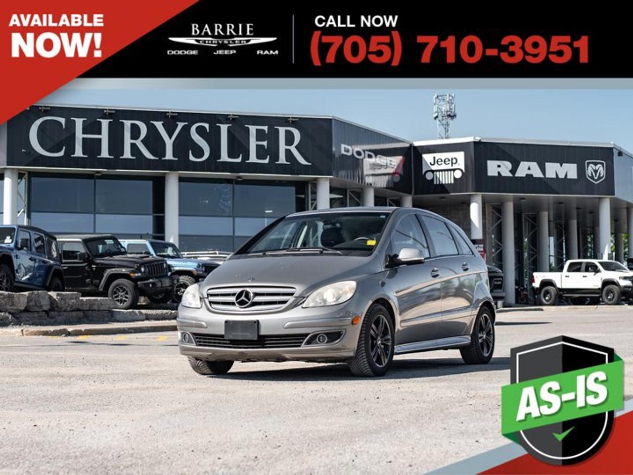 Used 2008 Mercedes-Benz B-Class Turbo for sale in Barrie, ON