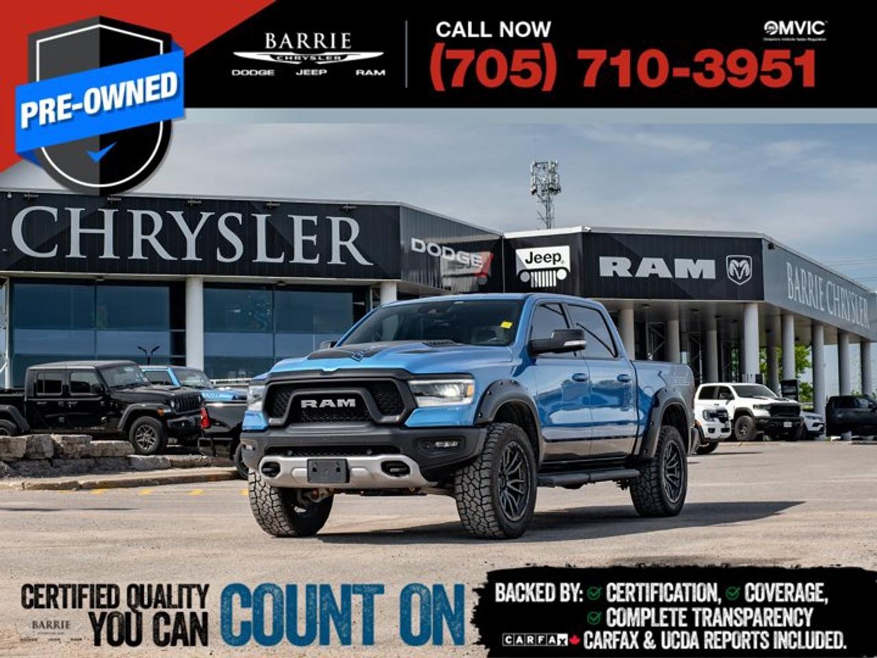 Used 2022 RAM 1500 Rebel for sale in Barrie, ON